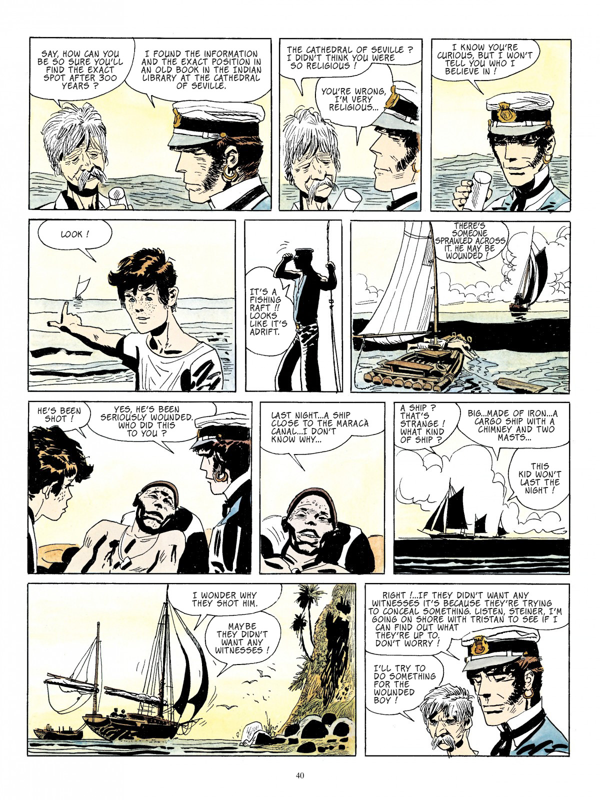 Read online Corto Maltese comic -  Issue # TPB 4 - 31