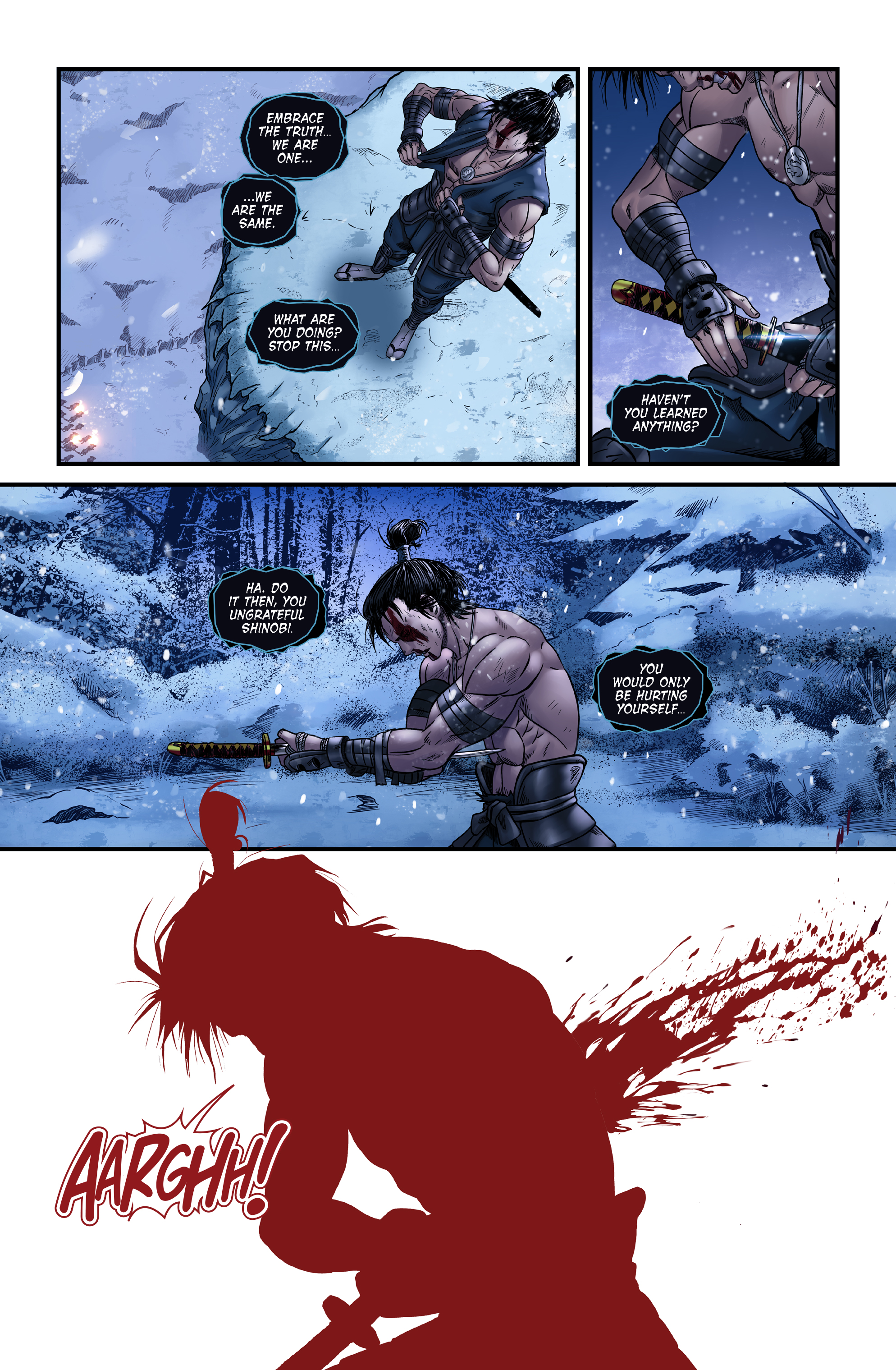 Read online Honor and Curse comic -  Issue #1 - 4