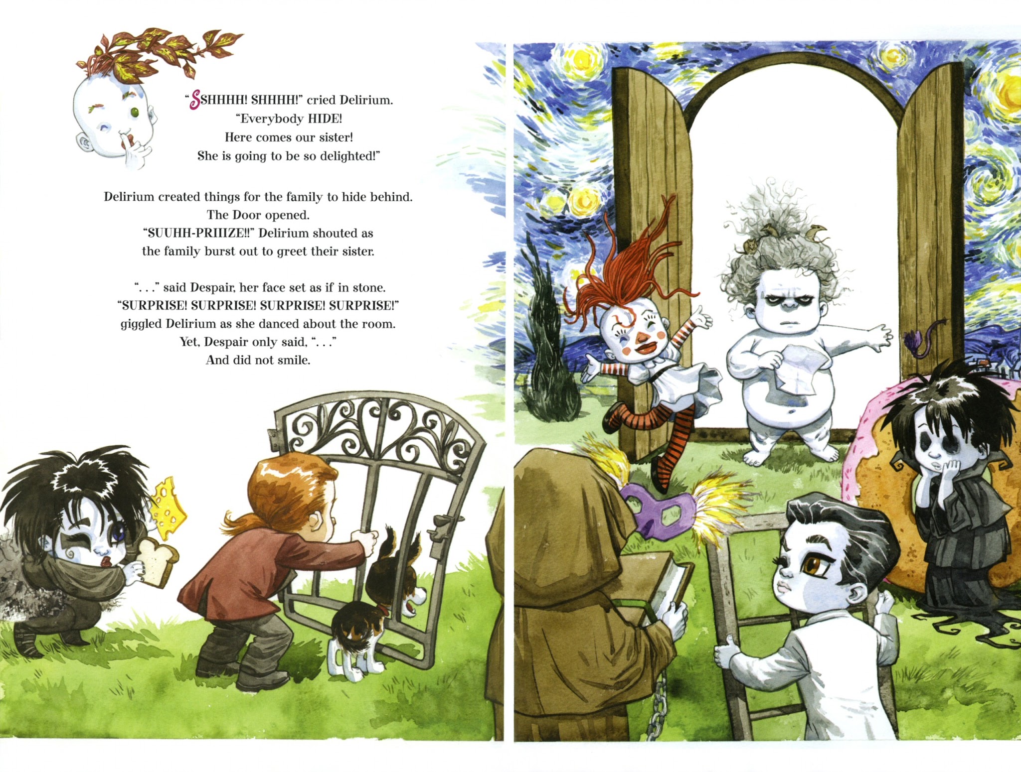 Read online Delirium's Party: A Little Endless Storybook comic -  Issue # TPB - 17