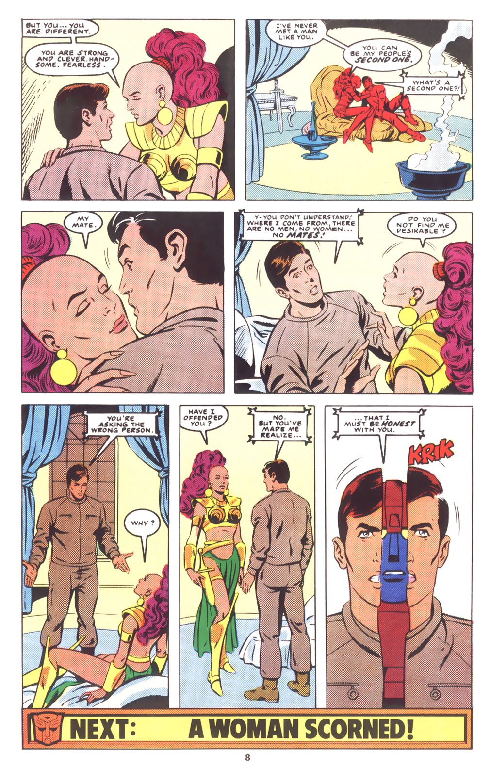 Read online The Transformers (UK) comic -  Issue #219 - 8