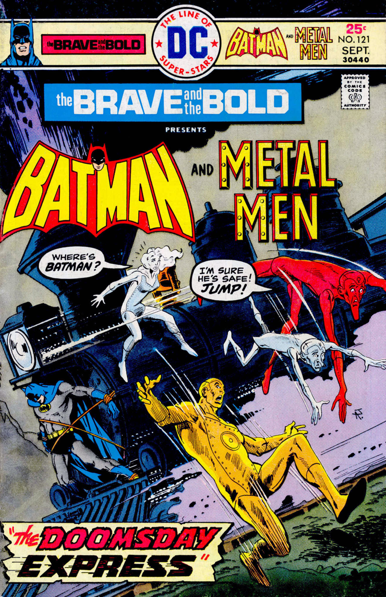 Read online The Brave and the Bold (1955) comic -  Issue #121 - 1