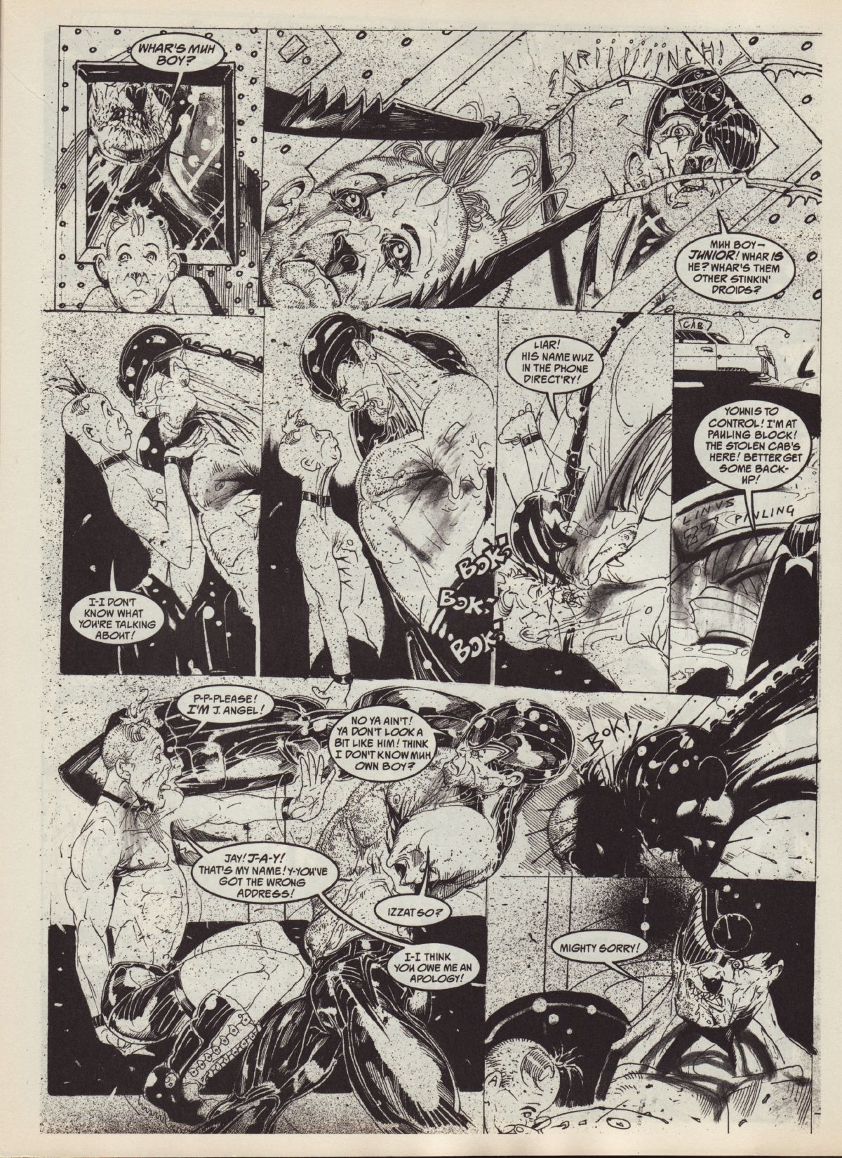 Read online Judge Dredd: The Megazine (vol. 2) comic -  Issue #82 - 20