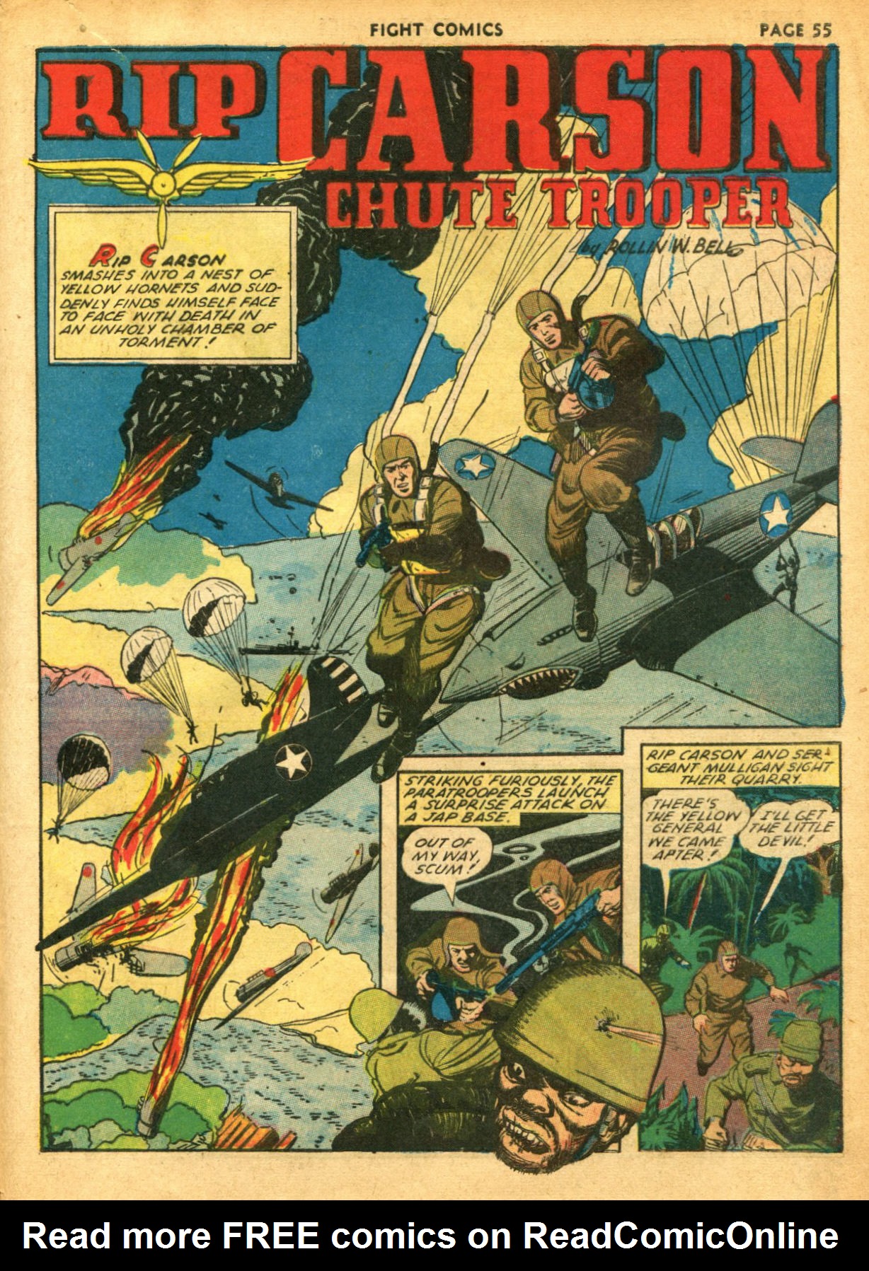 Read online Fight Comics comic -  Issue #22 - 57
