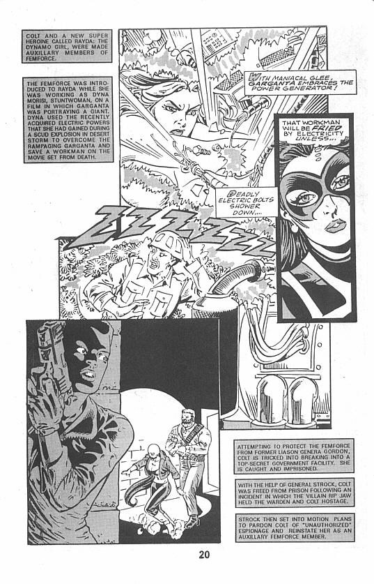 Read online Femforce: Timelines comic -  Issue #1 - 22