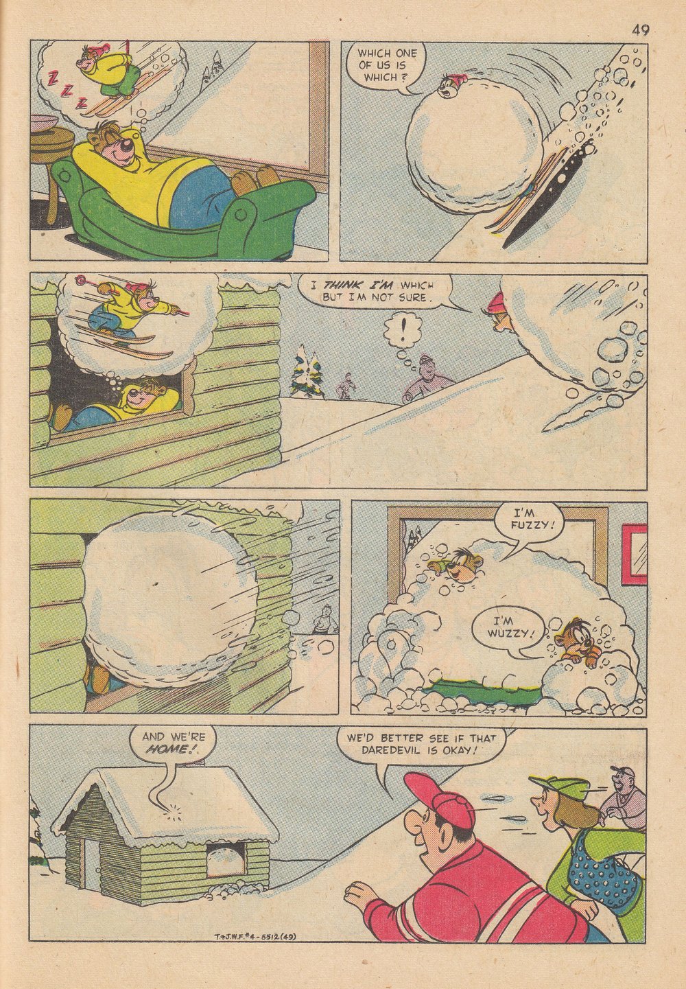 Read online M.G.M.'s Tom and Jerry's Winter Fun comic -  Issue #4 - 52
