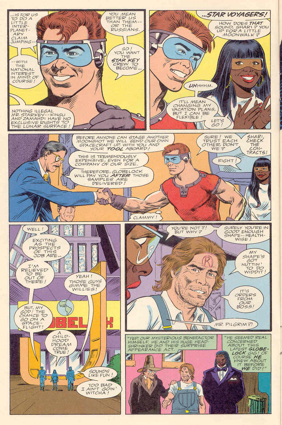 Read online Steelgrip Starkey comic -  Issue #4 - 6