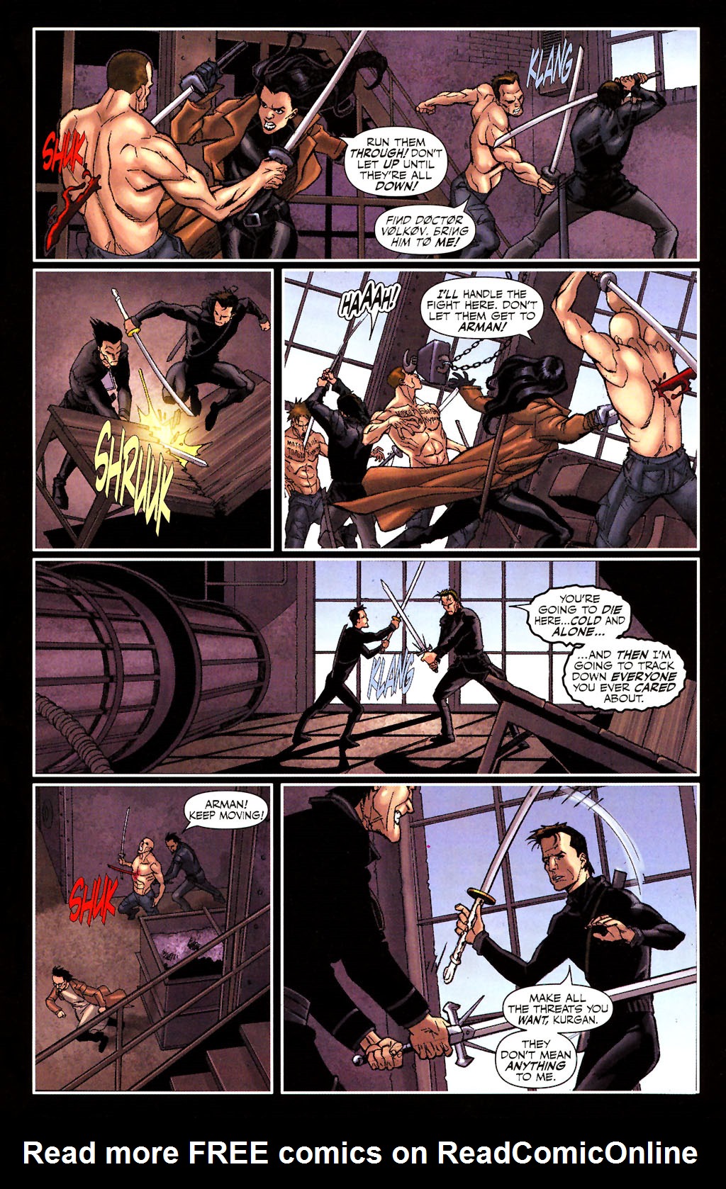 Read online Highlander comic -  Issue #4 - 16