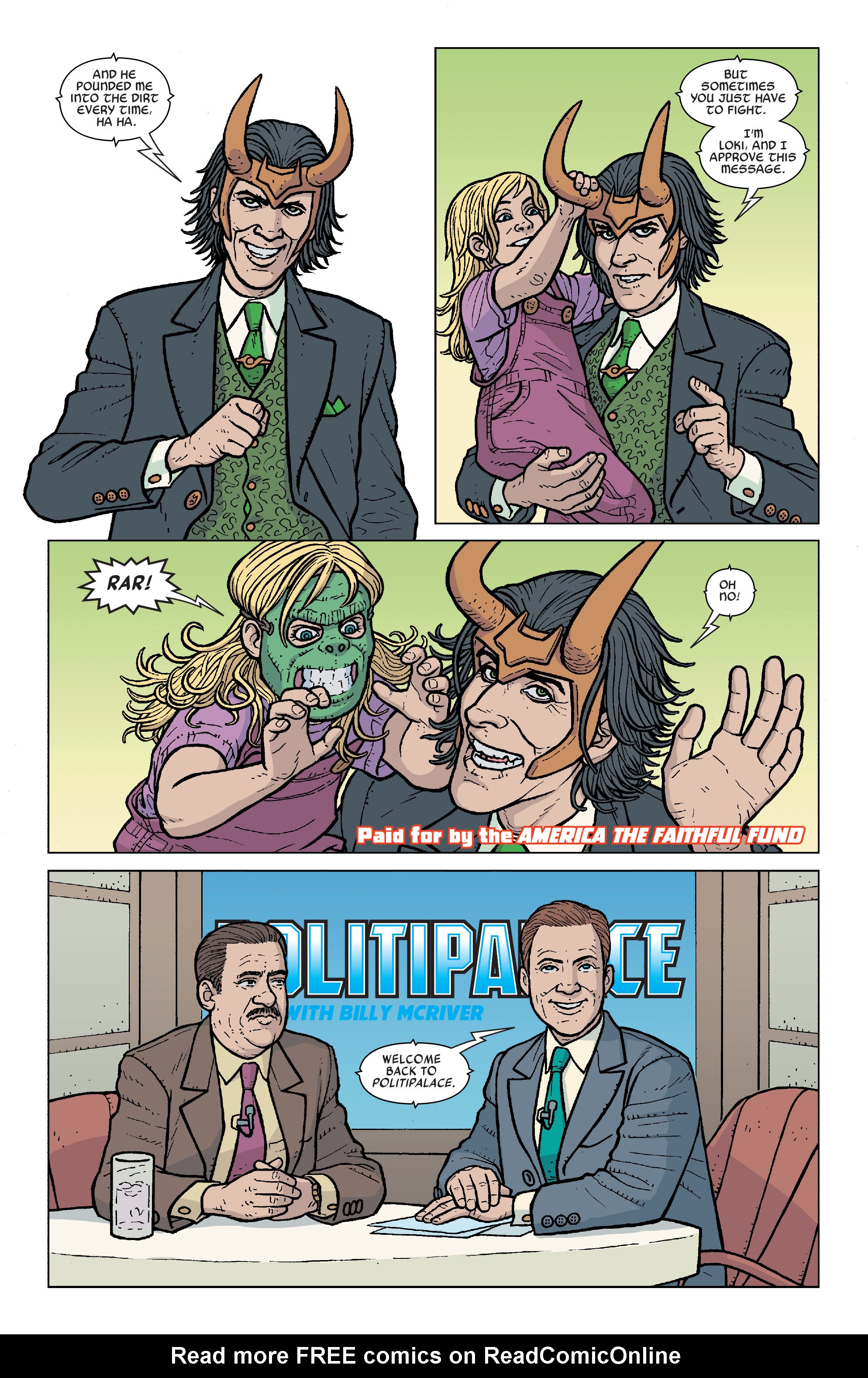 Read online Vote Loki comic -  Issue #2 - 6