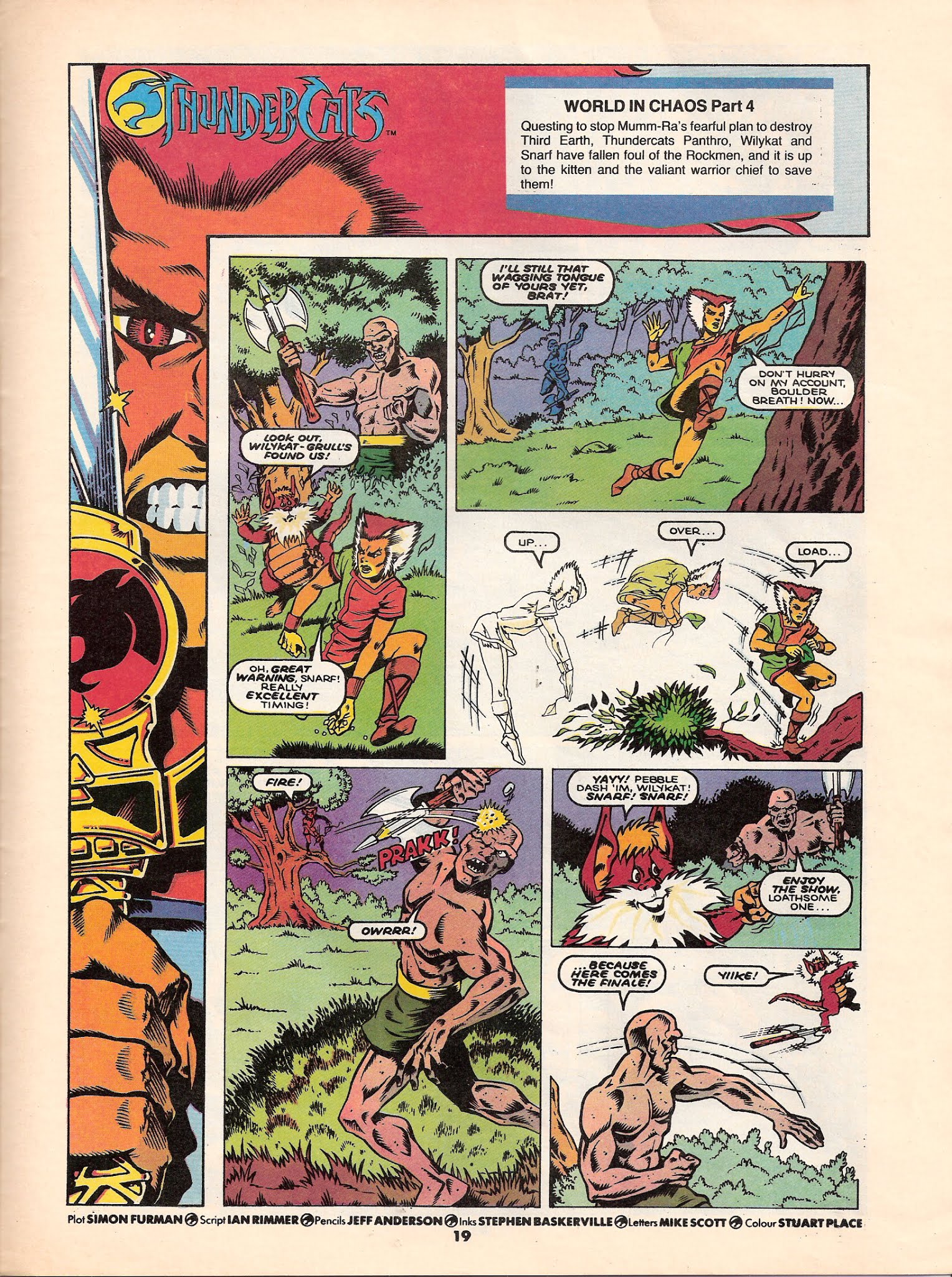 Read online ThunderCats (1987) comic -  Issue #98 - 18