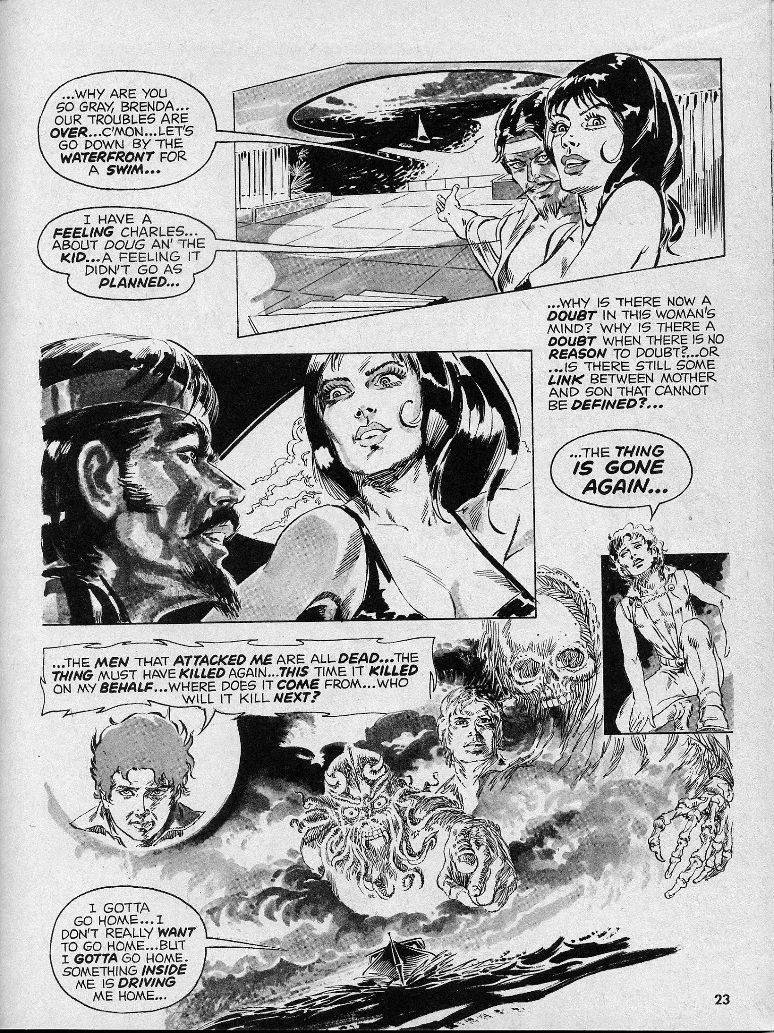 Read online Nightmare (1970) comic -  Issue #13 - 23
