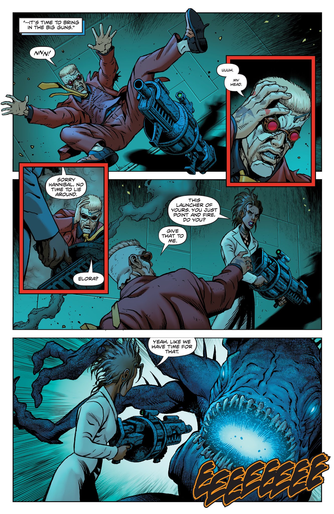 Read online Pacific Rim Aftermath comic -  Issue #6 - 7