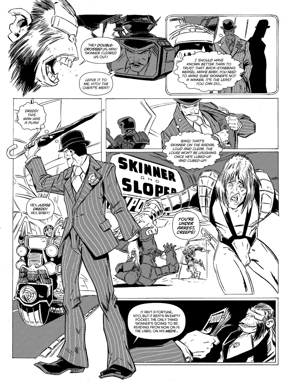 Festive Thrillpower issue TPB - Page 85