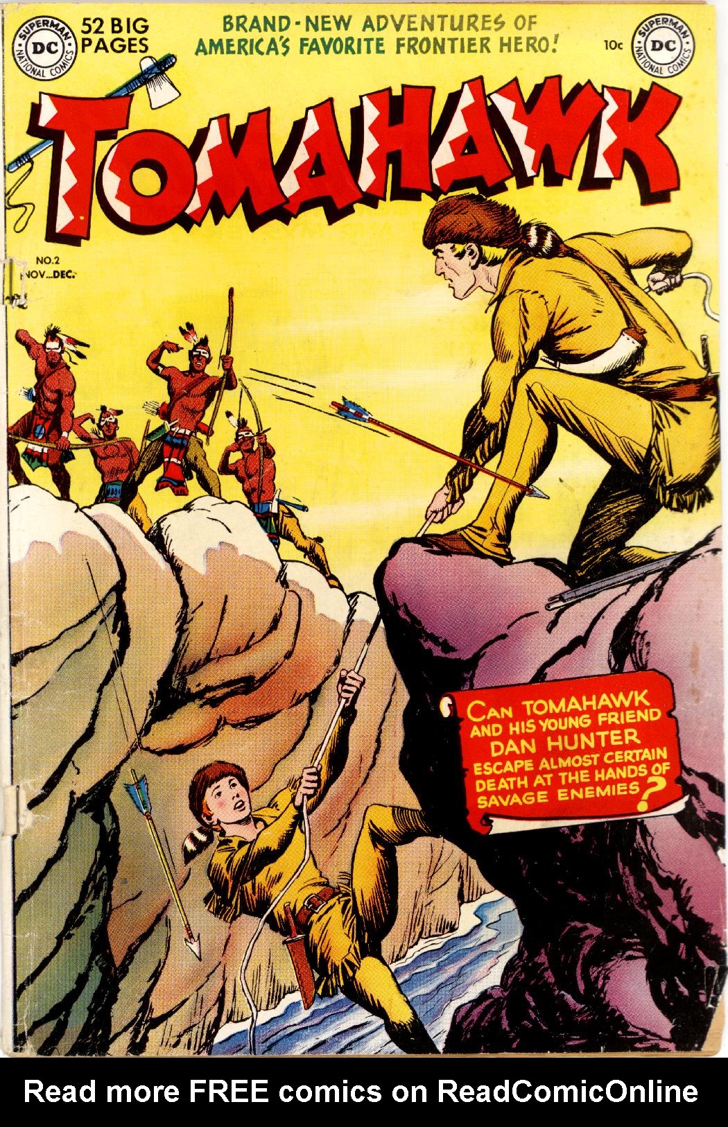 Read online Tomahawk comic -  Issue #2 - 1