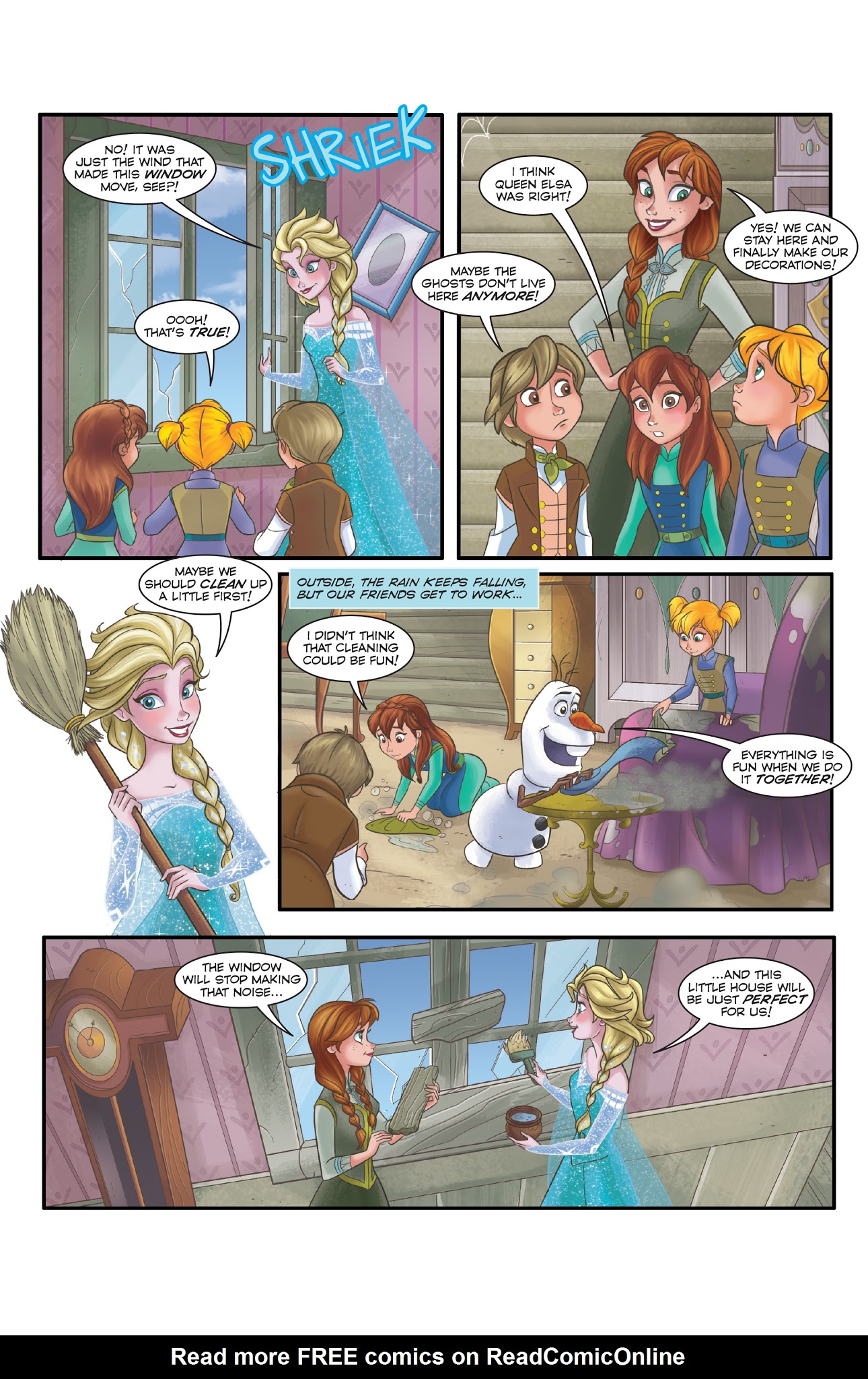 Read online Disney Frozen comic -  Issue #4 - 30