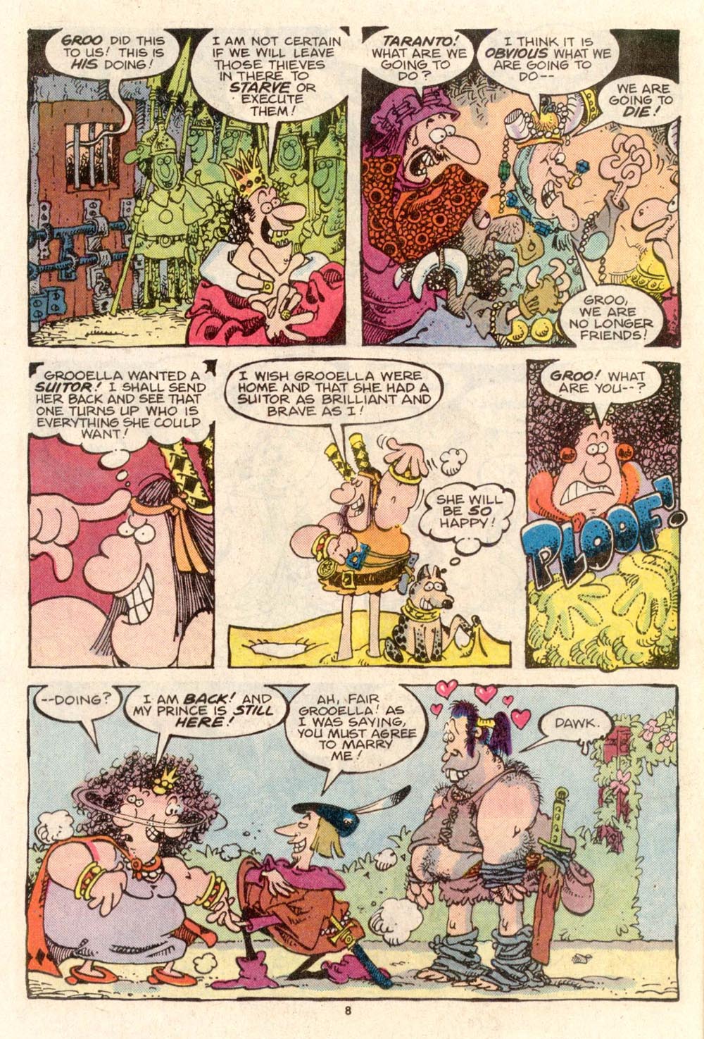 Read online Sergio Aragonés Groo the Wanderer comic -  Issue #36 - 8