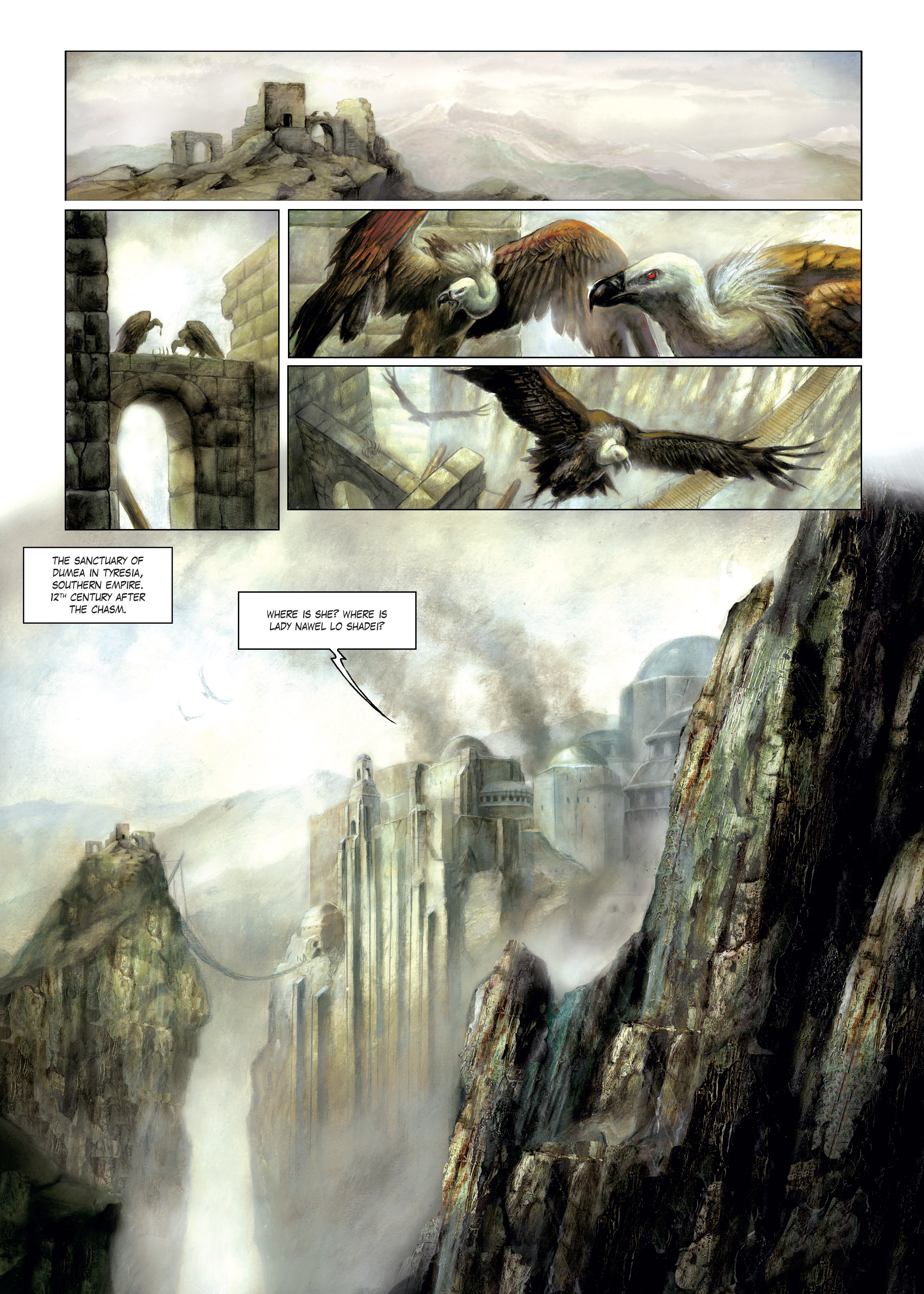 Read online The Cathedral of the Chasms comic -  Issue #1 - 3