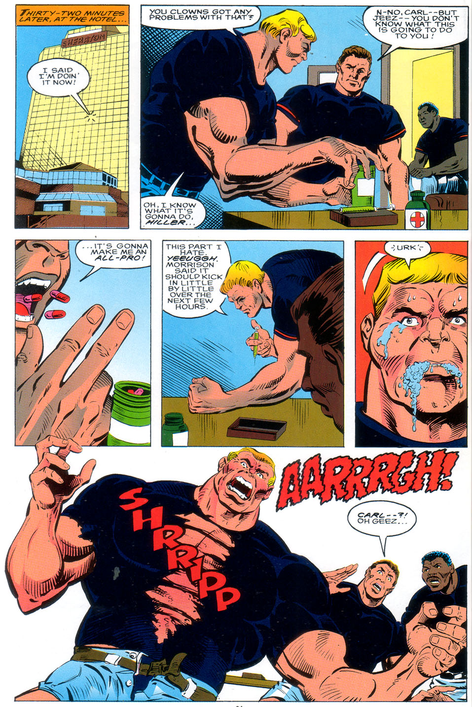 Read online NFL SuperPro Super Bowl Special comic -  Issue # Full - 38