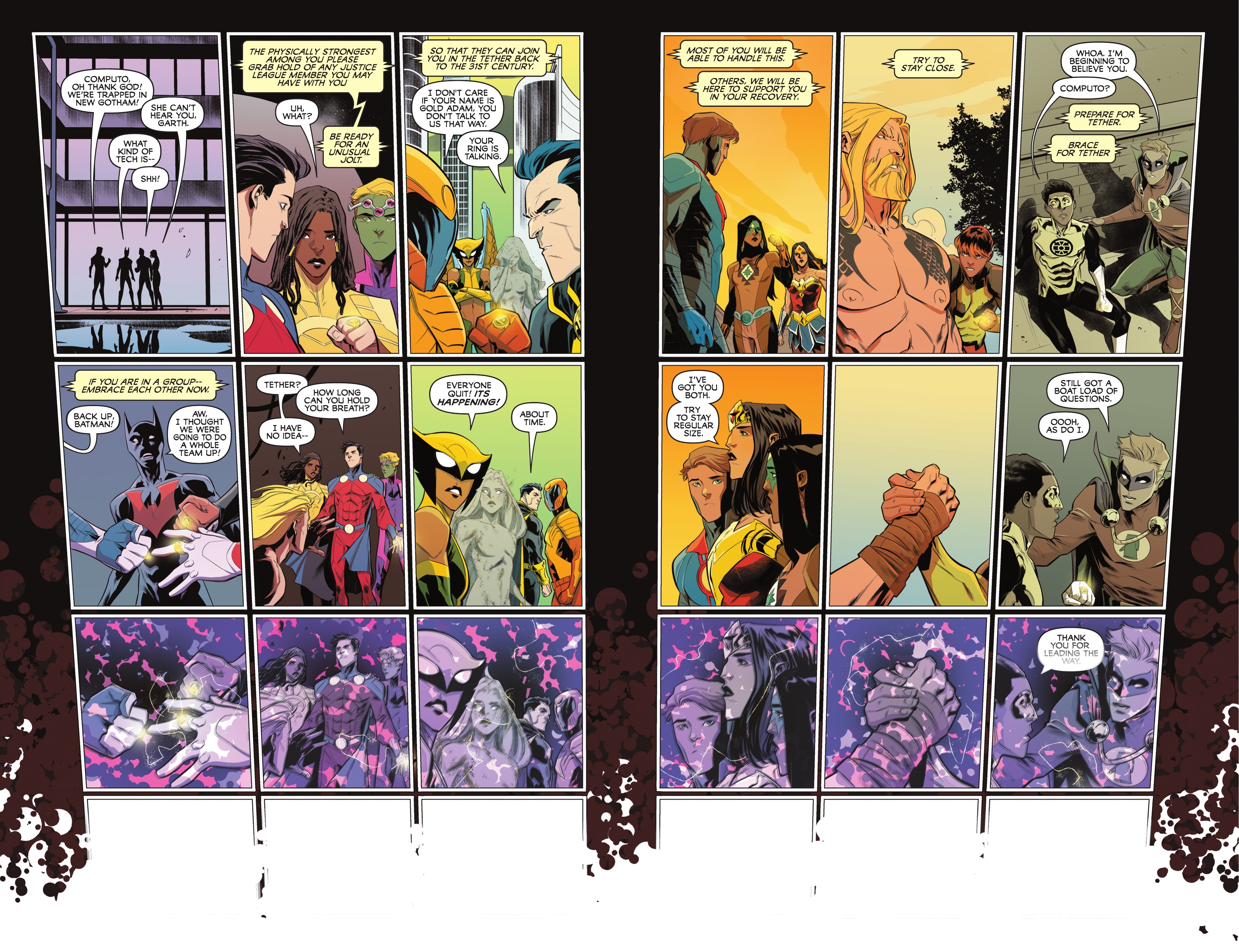 Read online Justice League vs. The Legion of Super-Heroes comic -  Issue #4 - 17