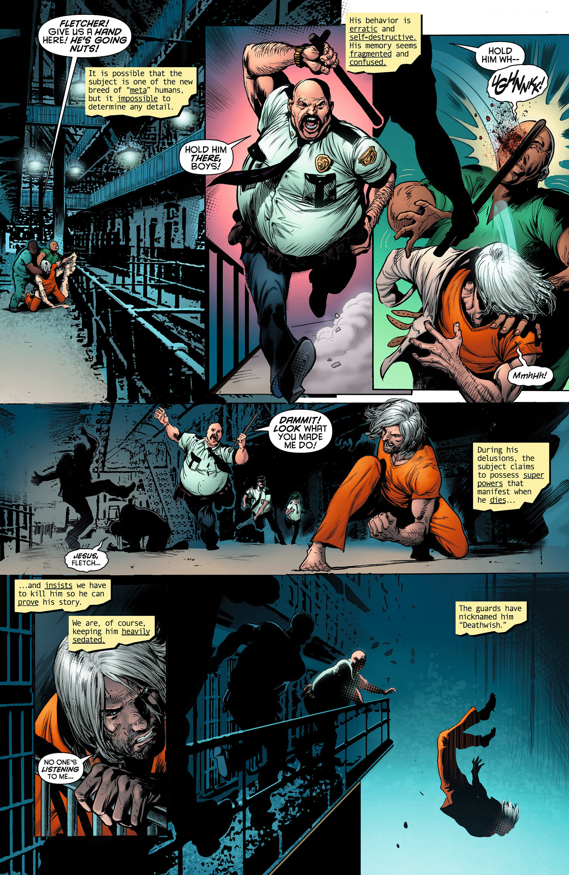 Read online Resurrection Man (2011) comic -  Issue #6 - 3
