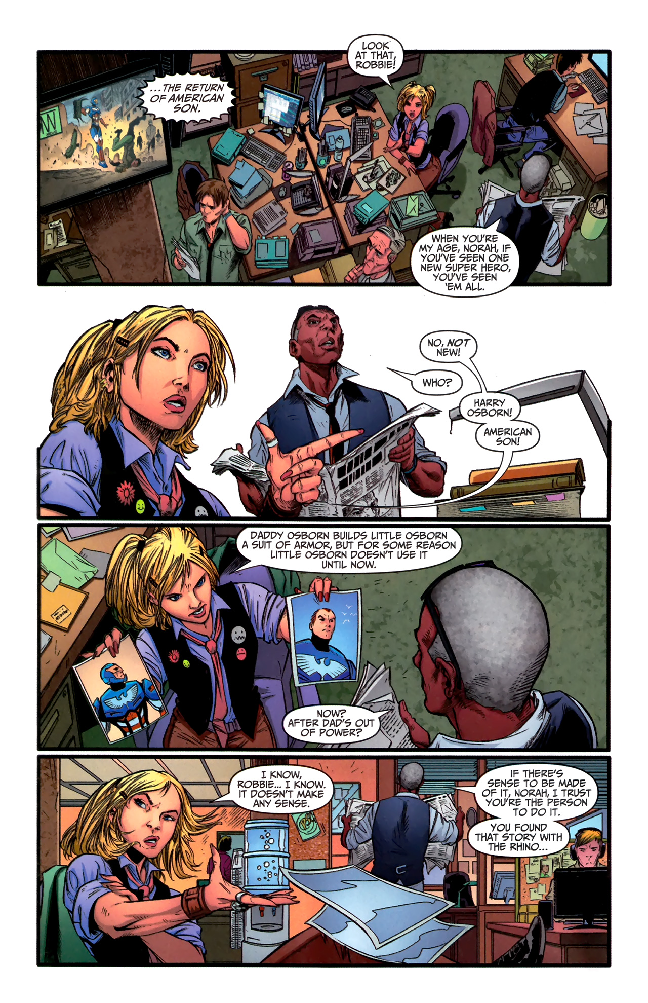 Read online Amazing Spider-Man Presents: American Son comic -  Issue #1 - 8