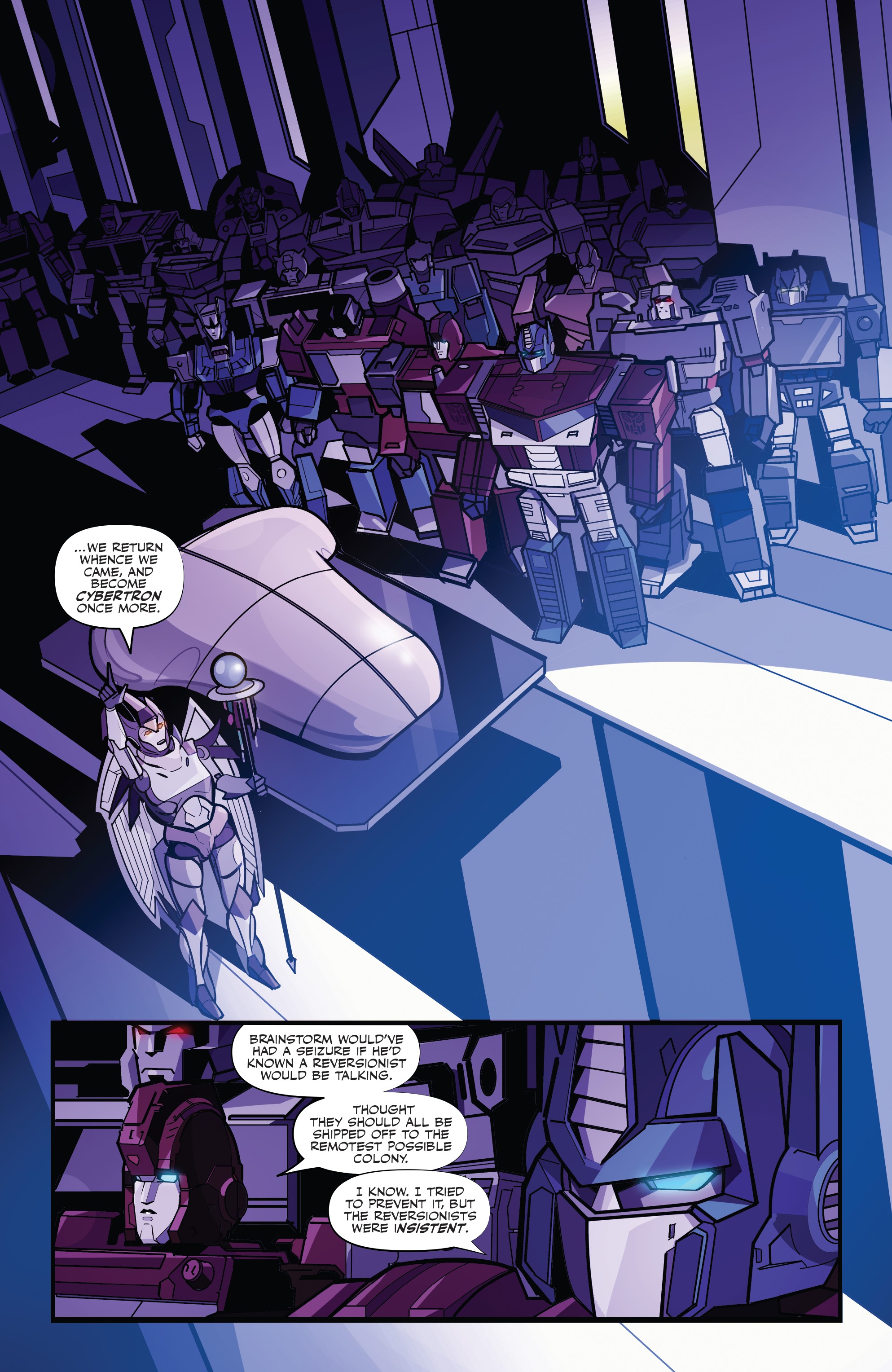Read online Transformers (2019) comic -  Issue #4 - 20