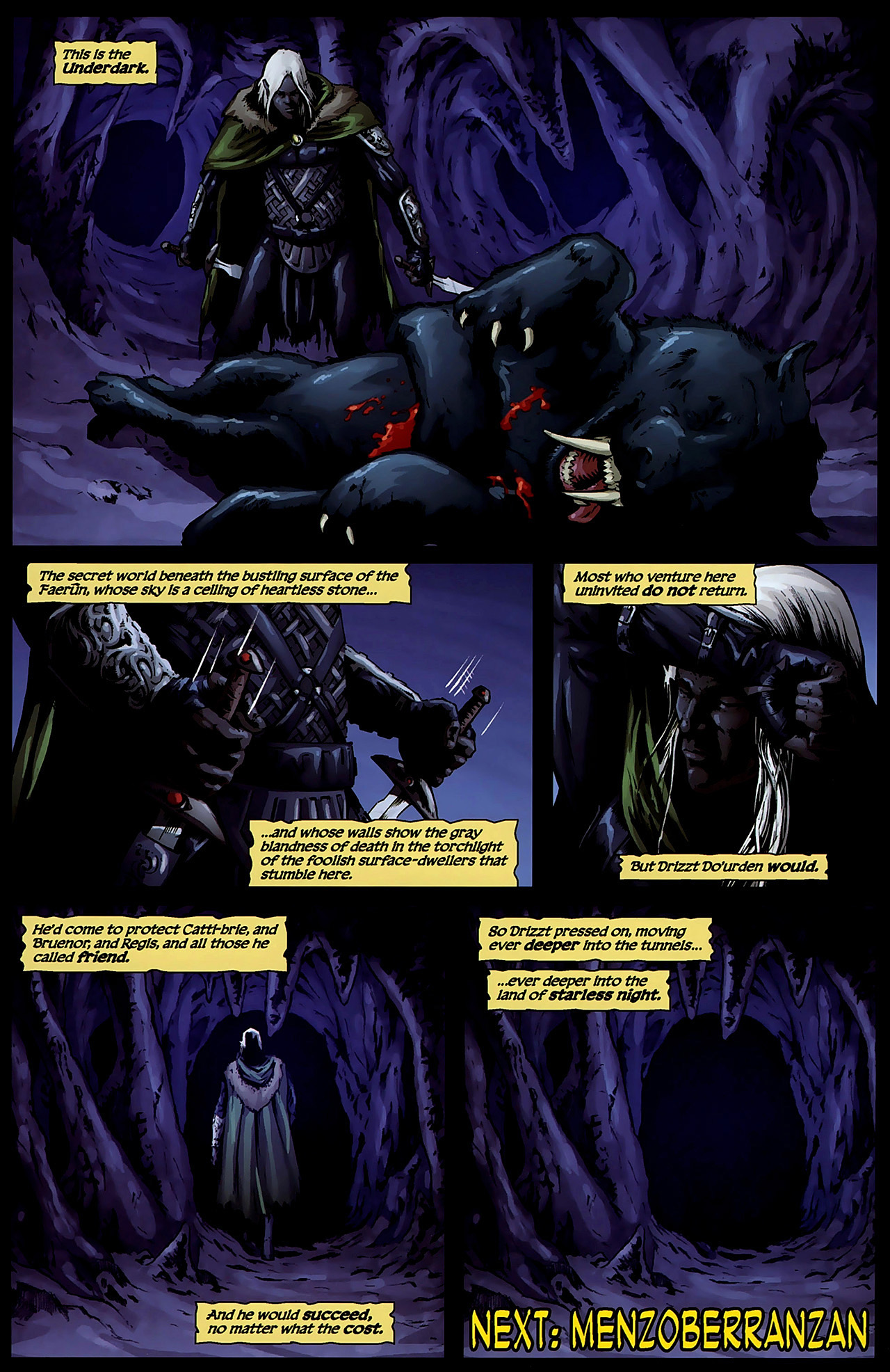 Read online Forgotten Realms: Starless Night comic -  Issue # Full - 43