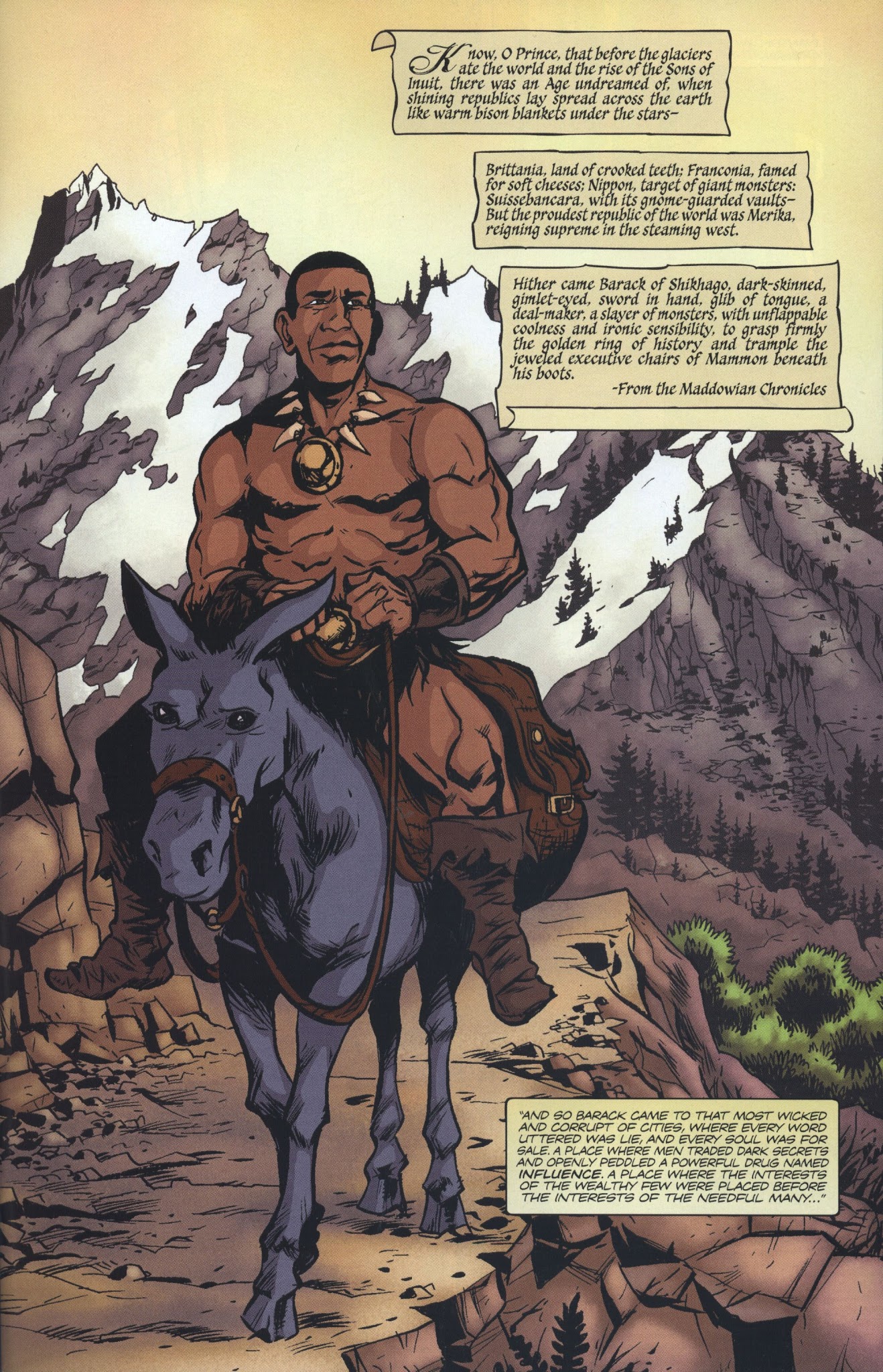 Read online Barack the Barbarian comic -  Issue #1 - 4