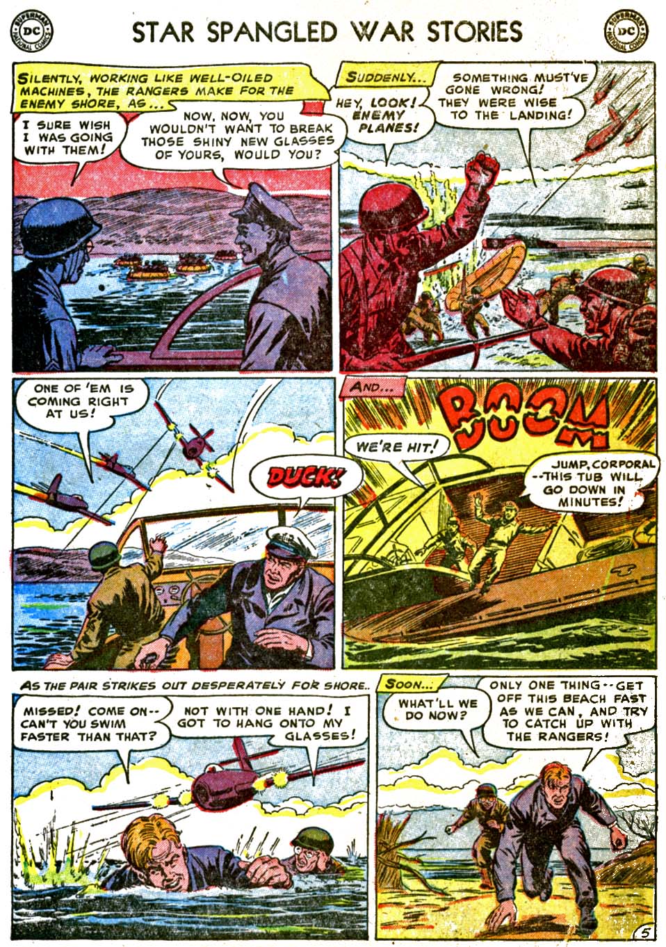 Read online Star Spangled War Stories (1952) comic -  Issue #7 - 7