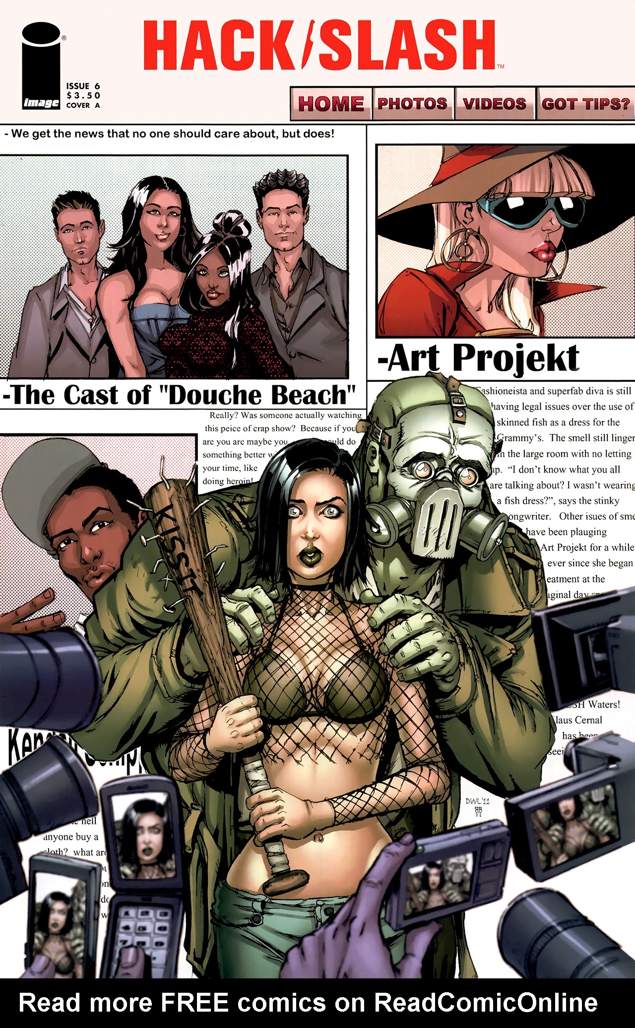Read online Hack/Slash (2011) comic -  Issue #6 - 1