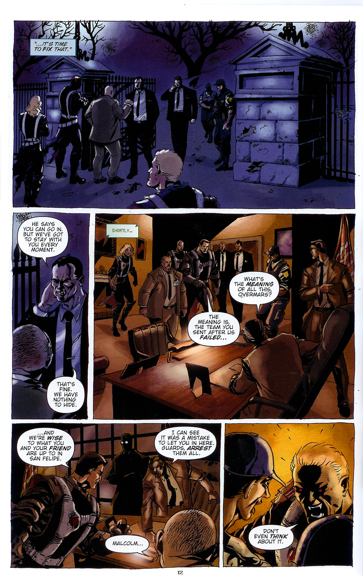 Read online CVO: Covert Vampiric Operations - Rogue State comic -  Issue #5 - 14
