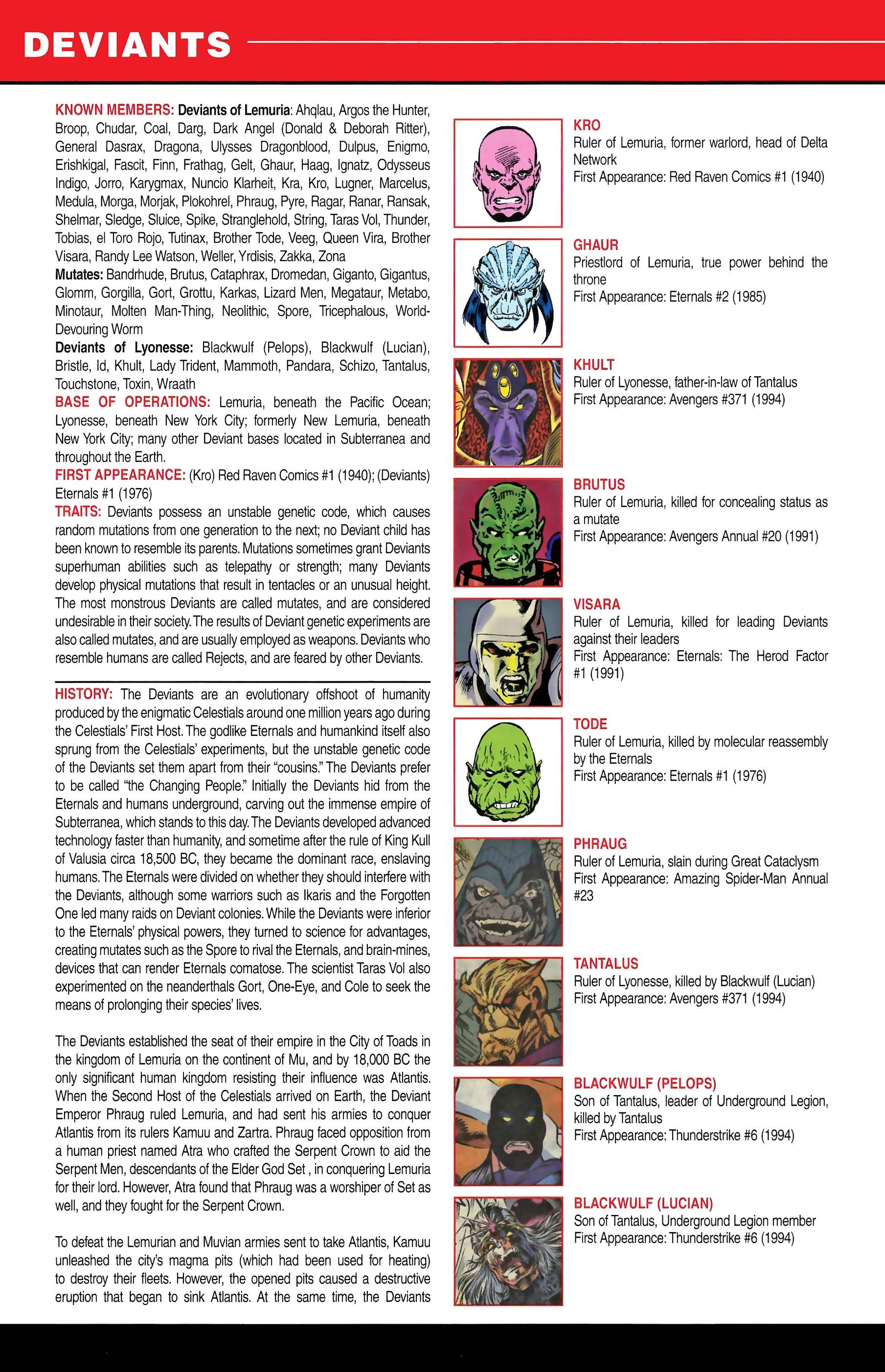 Read online Official Handbook of the Marvel Universe A to Z comic -  Issue # TPB 3 (Part 2) - 36
