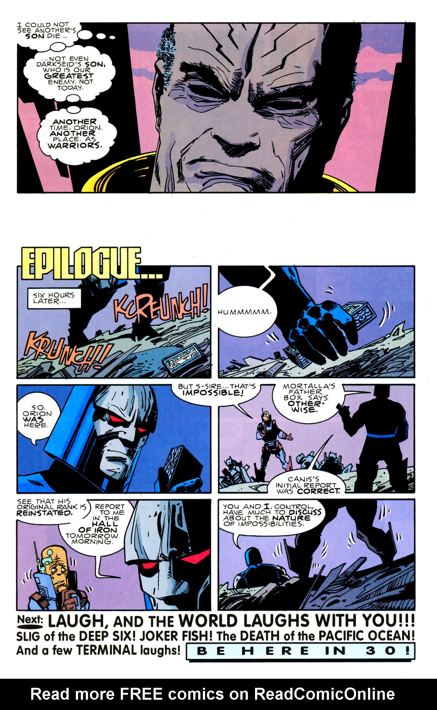 Read online Orion comic -  Issue #18 - 18