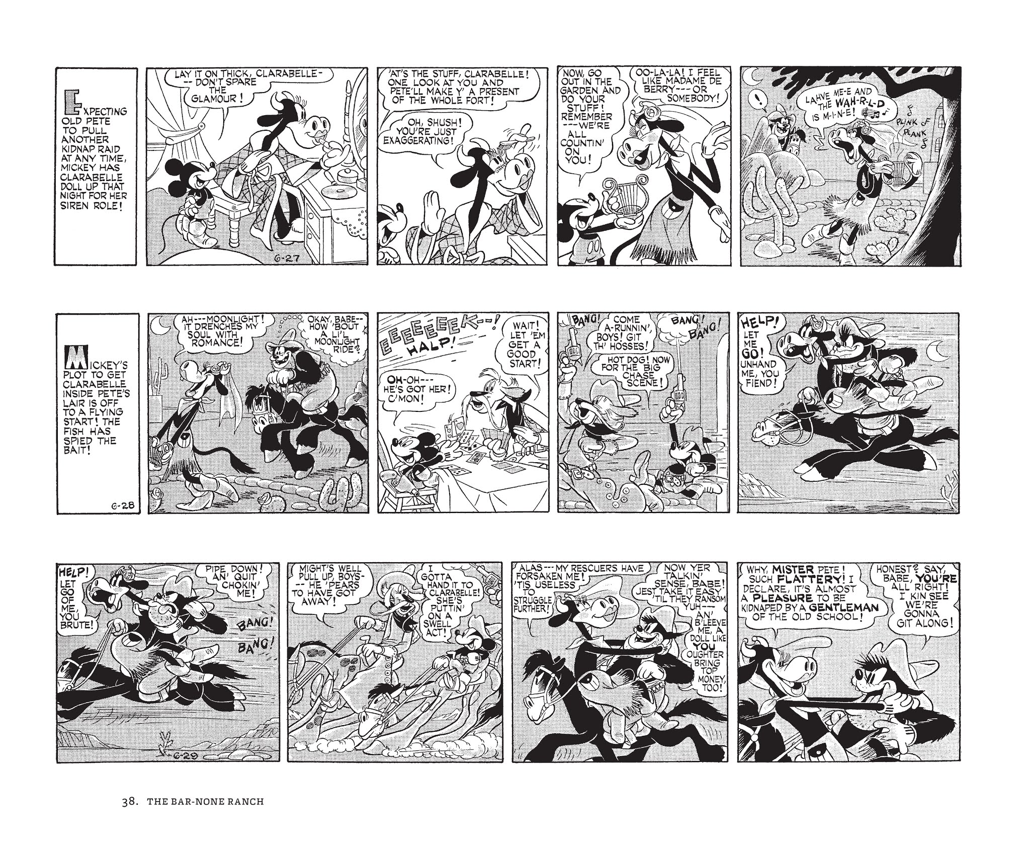Read online Walt Disney's Mickey Mouse by Floyd Gottfredson comic -  Issue # TPB 6 (Part 1) - 38