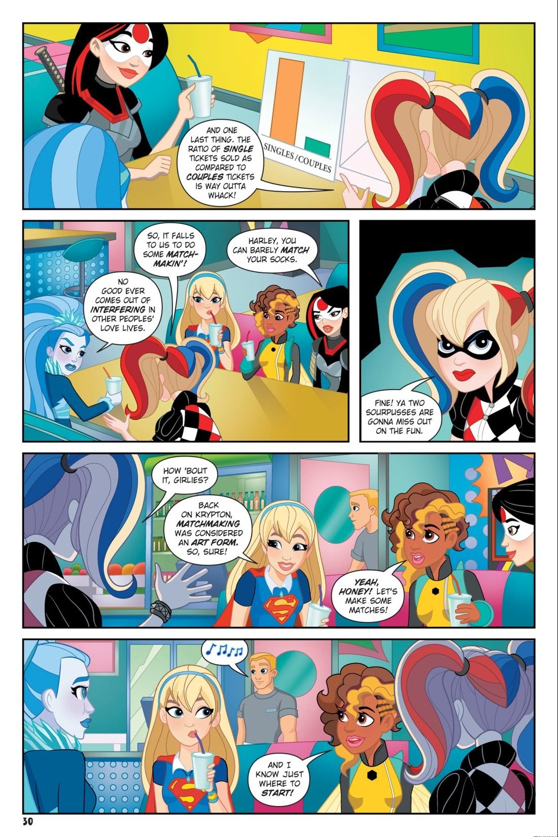 Read online DC Super Hero Girls: Date With Disaster comic -  Issue # TPB - 29