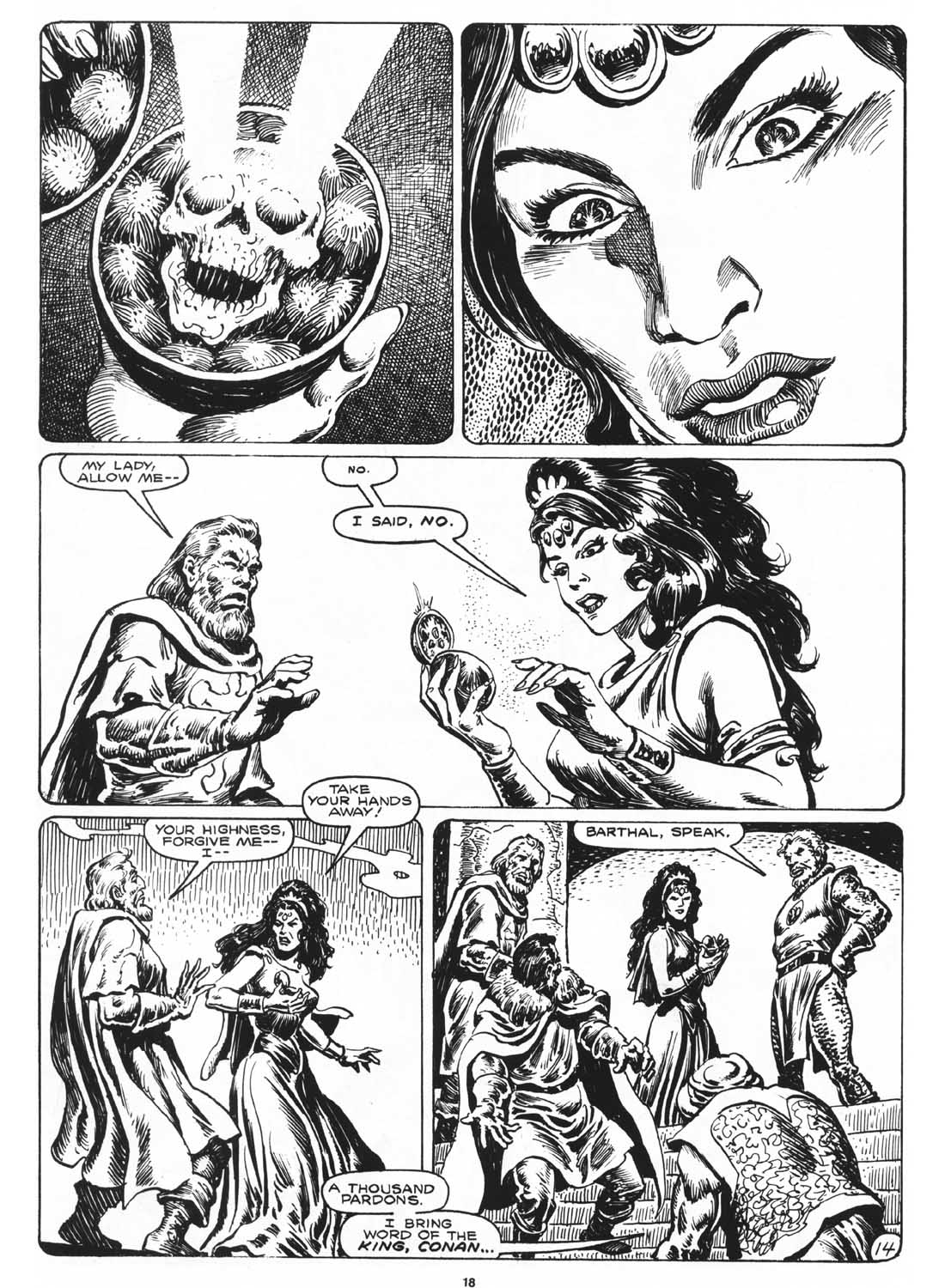 The Savage Sword Of Conan issue 169 - Page 20