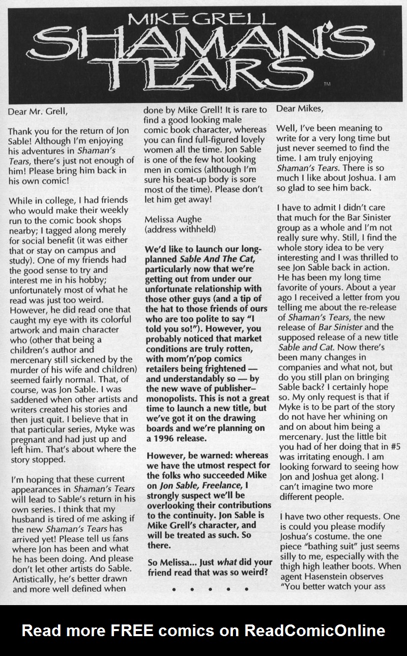 Read online Shaman's Tears comic -  Issue #8 - 25