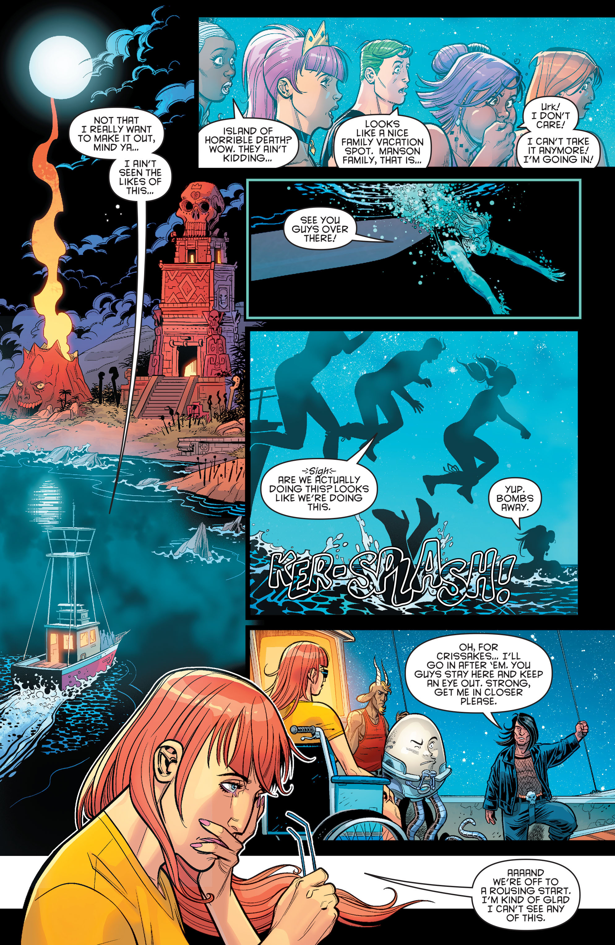 Read online Harley Quinn And Her Gang Of Harleys comic -  Issue #4 - 19