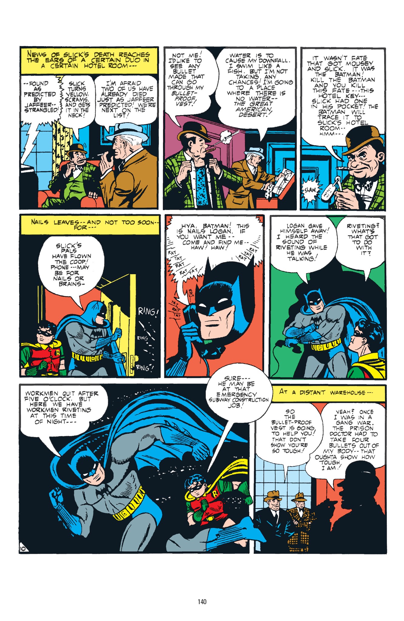 Read online Batman: The Golden Age Omnibus comic -  Issue # TPB 3 - 140