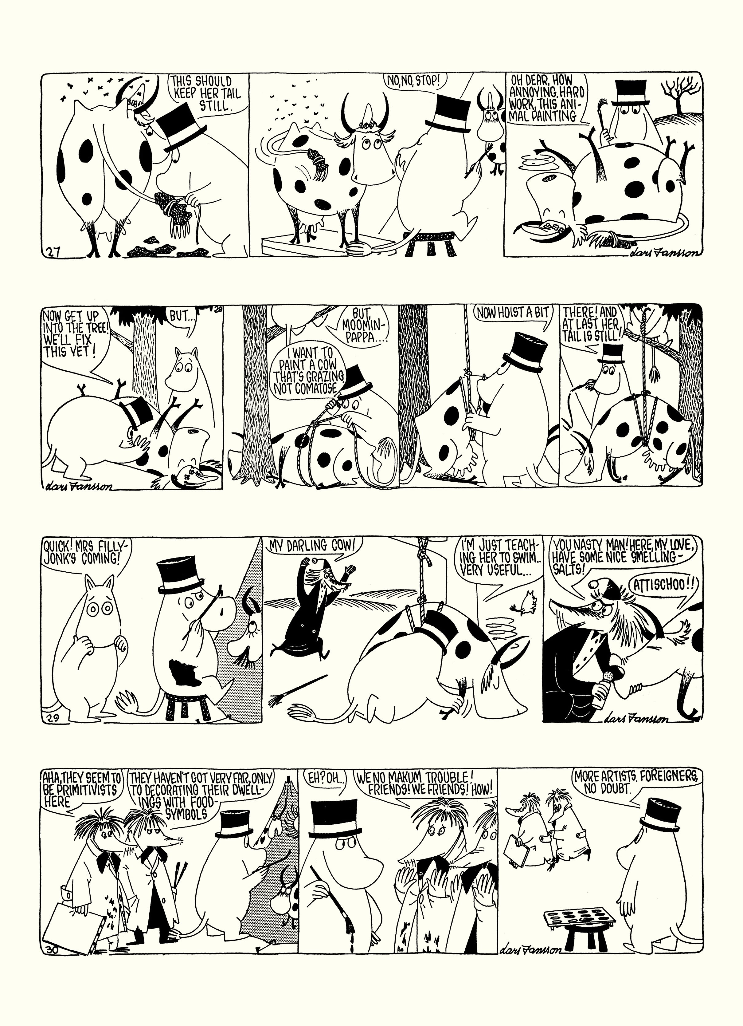 Read online Moomin: The Complete Lars Jansson Comic Strip comic -  Issue # TPB 8 - 34