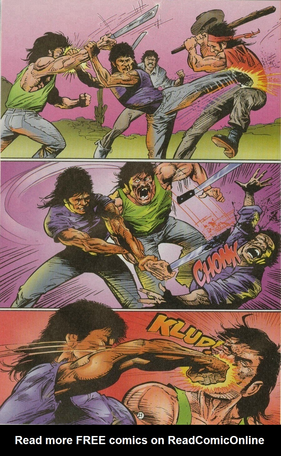 Read online Bruce Lee comic -  Issue #5 - 23