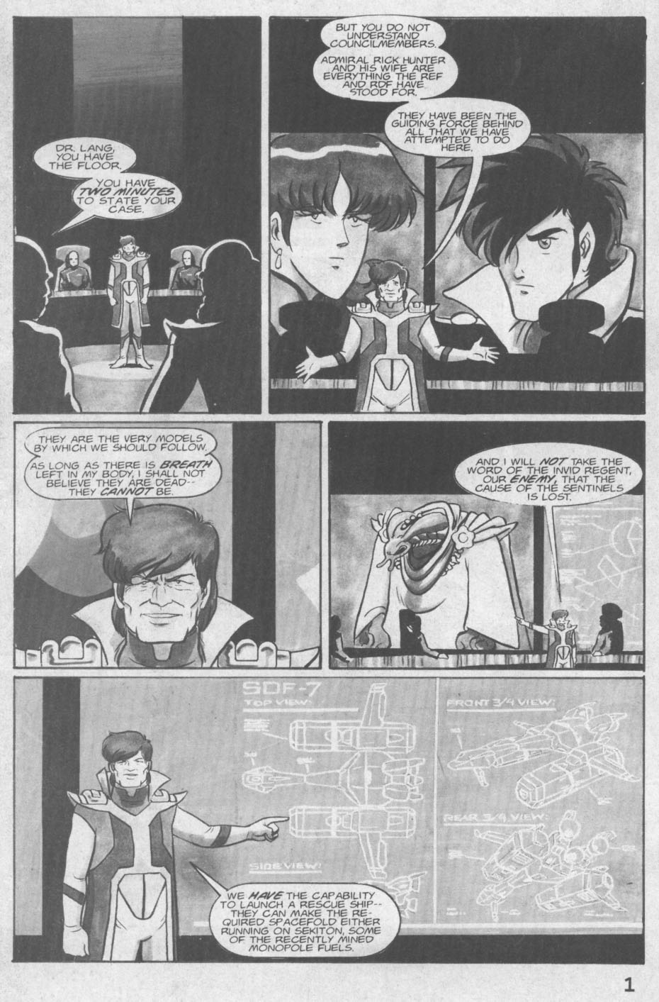 <{ $series->title }} issue Robotech II: The Sentinels Book 3 Issue #6 - Page 3