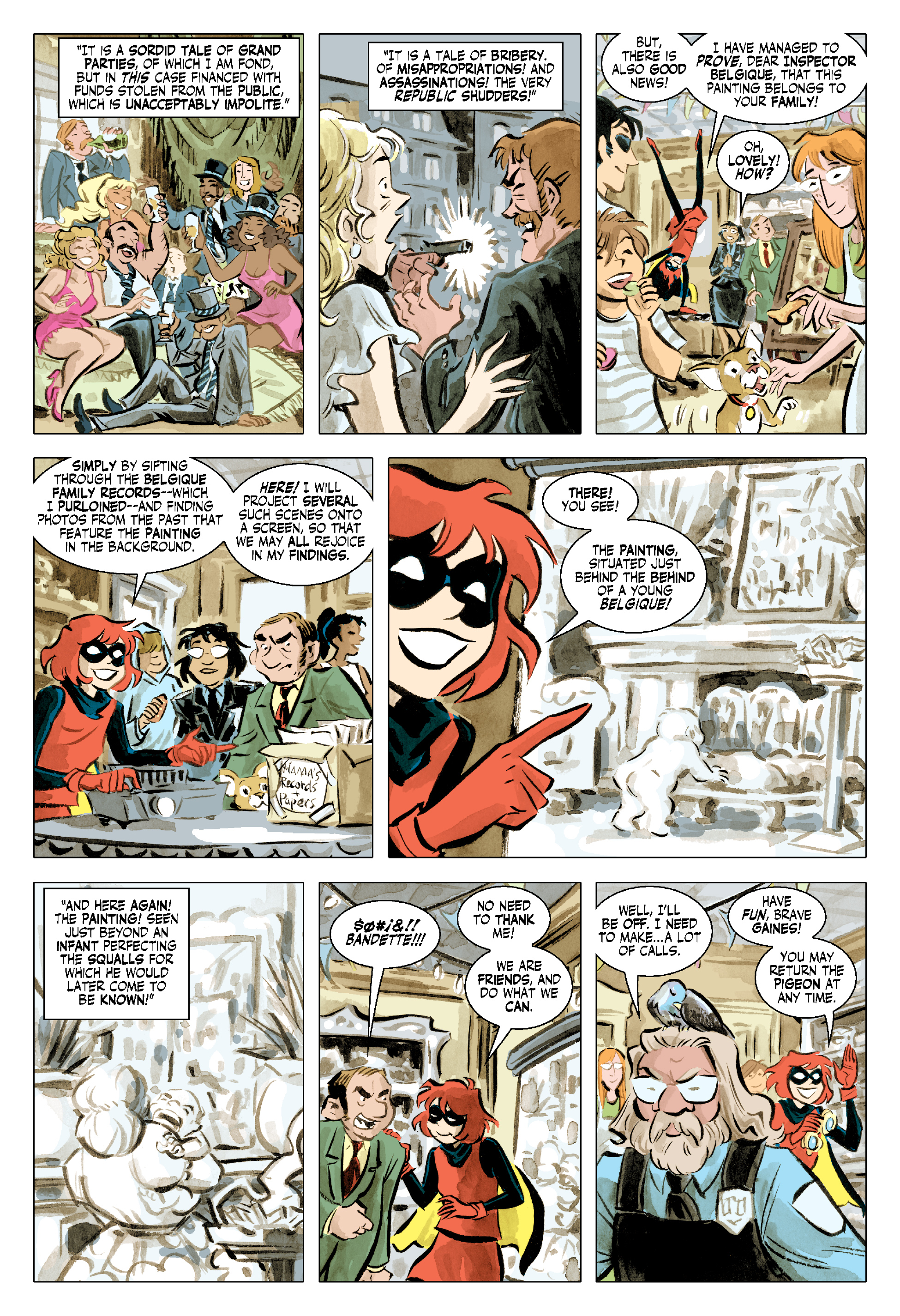 Read online Bandette (2012) comic -  Issue #18 - 12