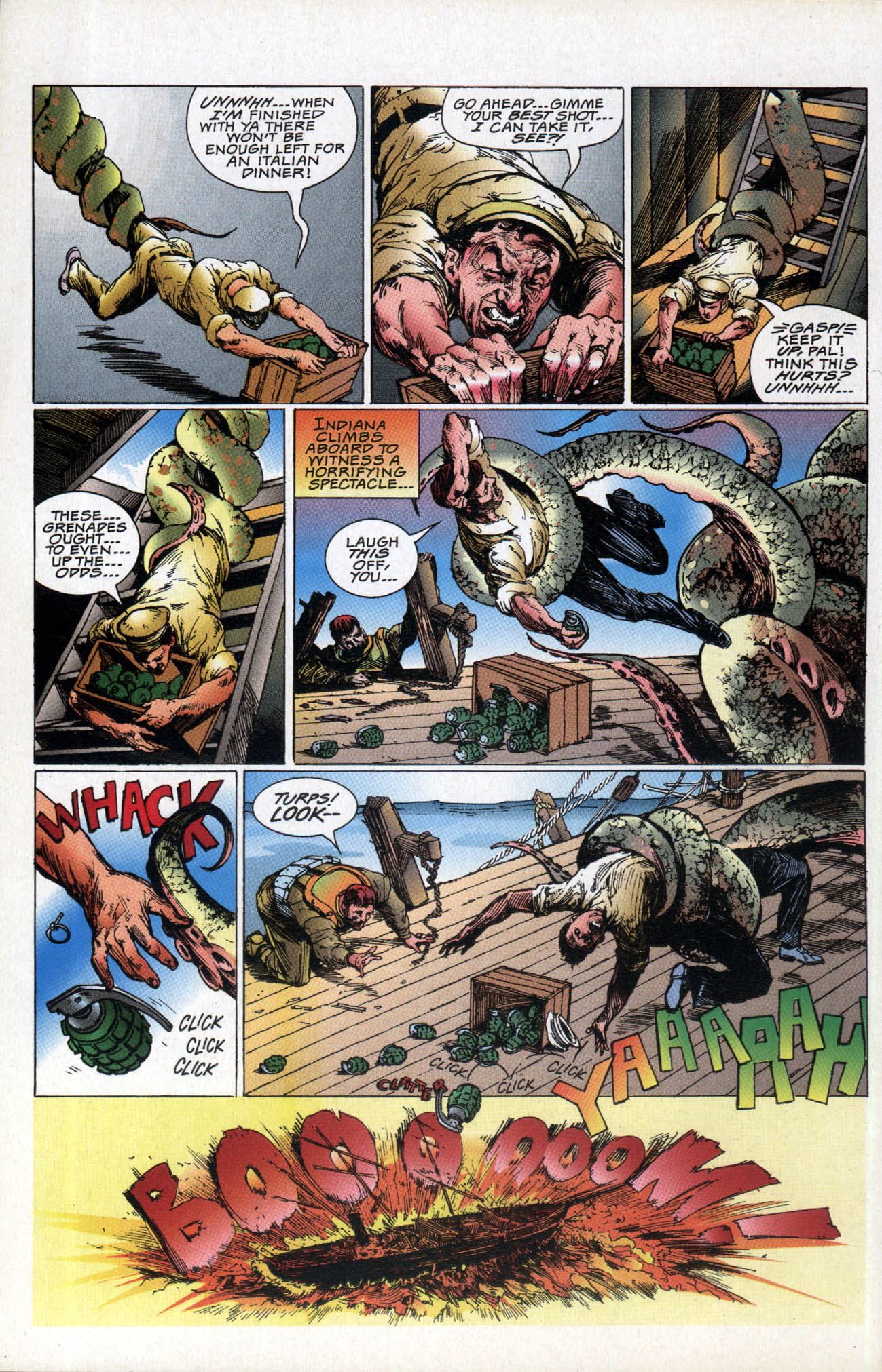 Read online Indiana Jones and the Shrine of the Sea Devil comic -  Issue # Full - 20