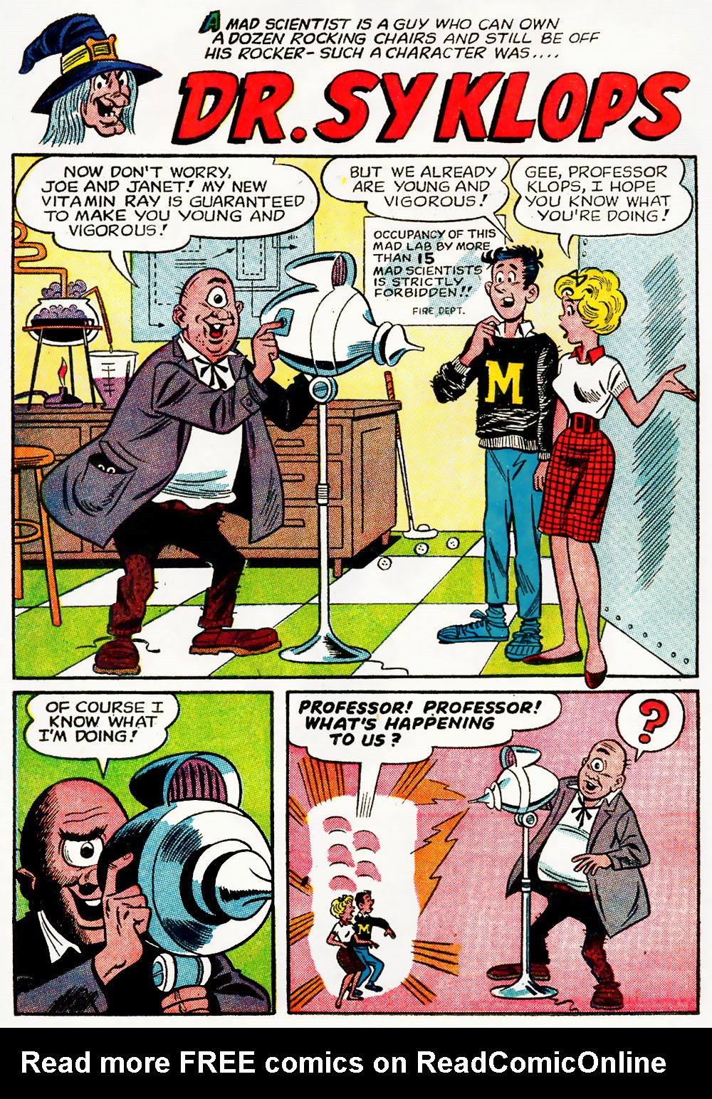 Read online Archie's Madhouse comic -  Issue #21 - 24