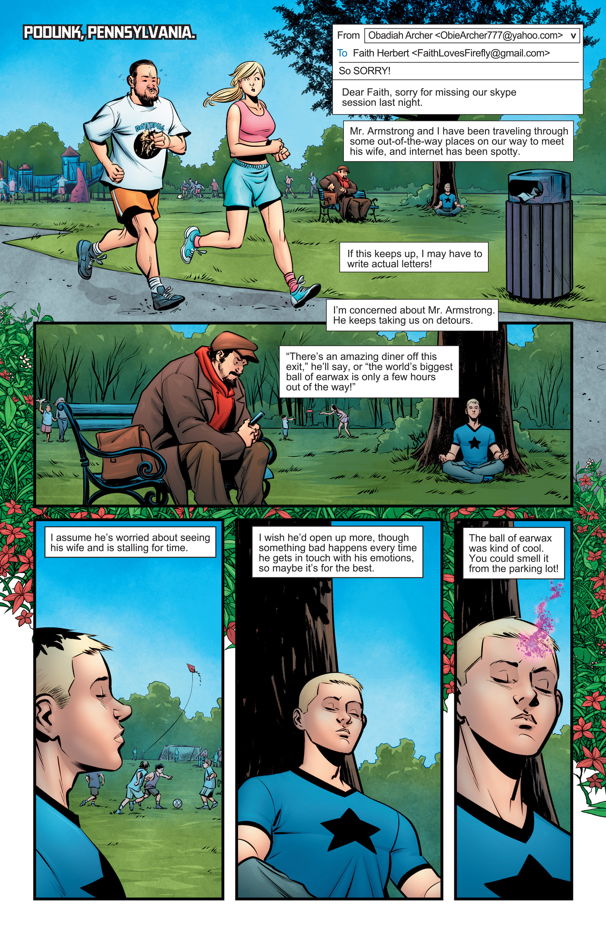 Read online A&A: The Adventures of Archer & Armstrong comic -  Issue #6 - 3