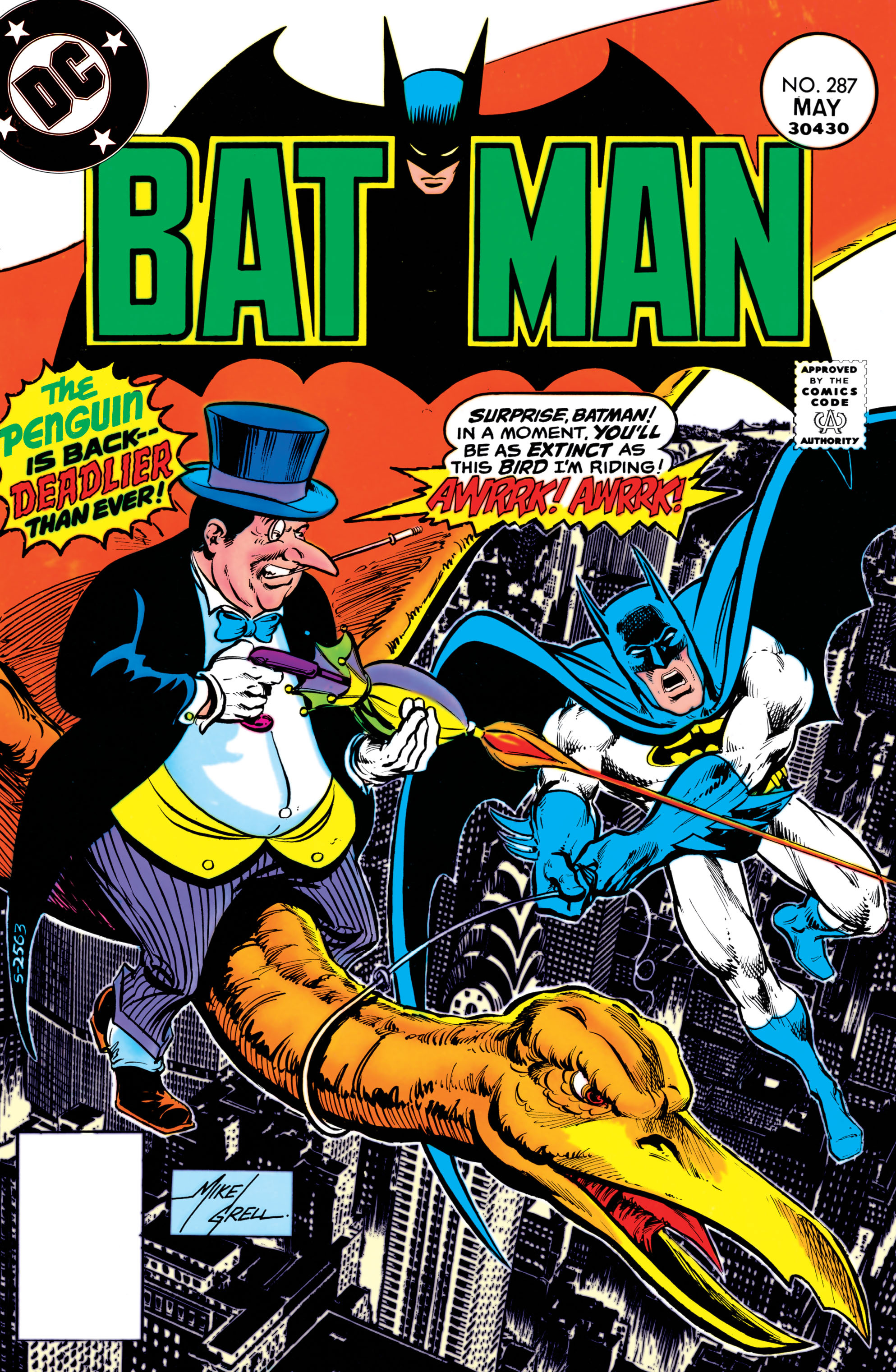 Read online Batman (1940) comic -  Issue #287 - 1
