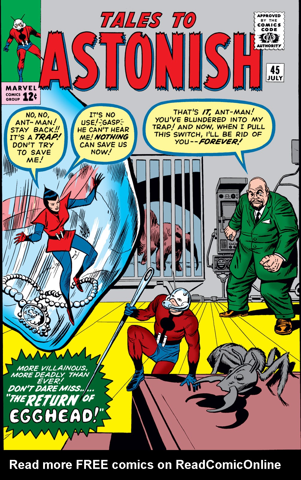 Read online Tales to Astonish (1959) comic -  Issue #45 - 1