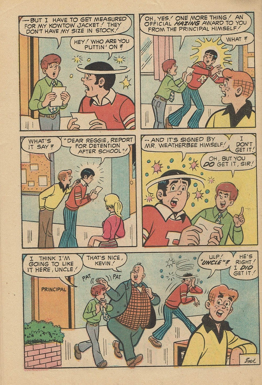 Read online Pep Comics comic -  Issue #256 - 33