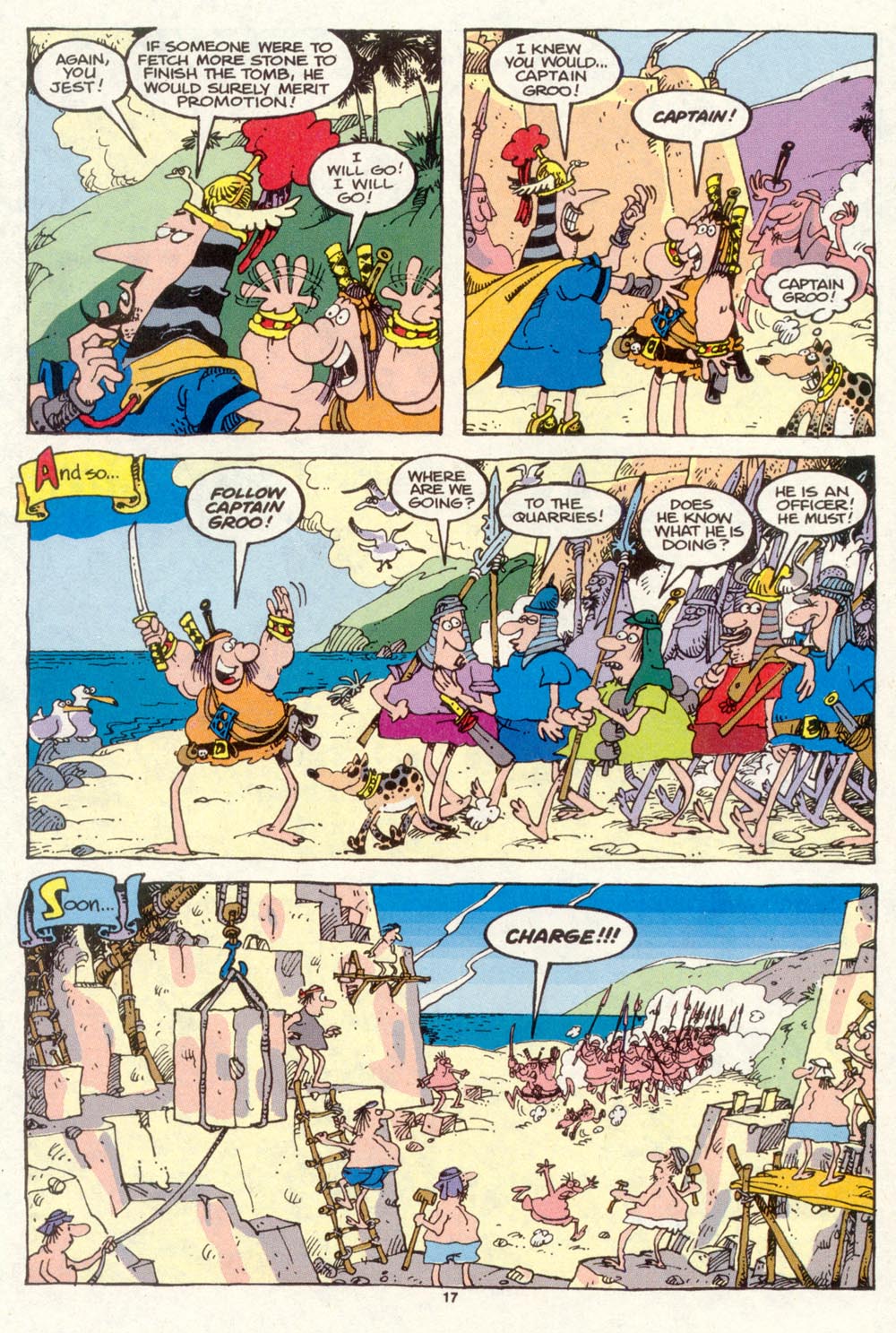 Read online Sergio Aragonés Groo the Wanderer comic -  Issue #87 - 18
