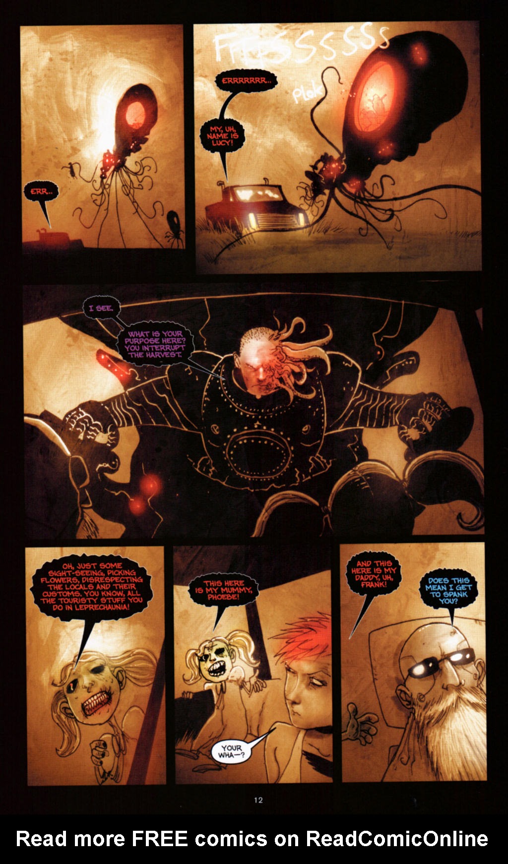 Read online Wormwood: Gentleman Corpse comic -  Issue #6 - 13